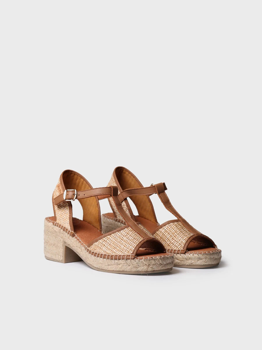 Toni Pons Donata-RP espadrilles petit talon raphia
