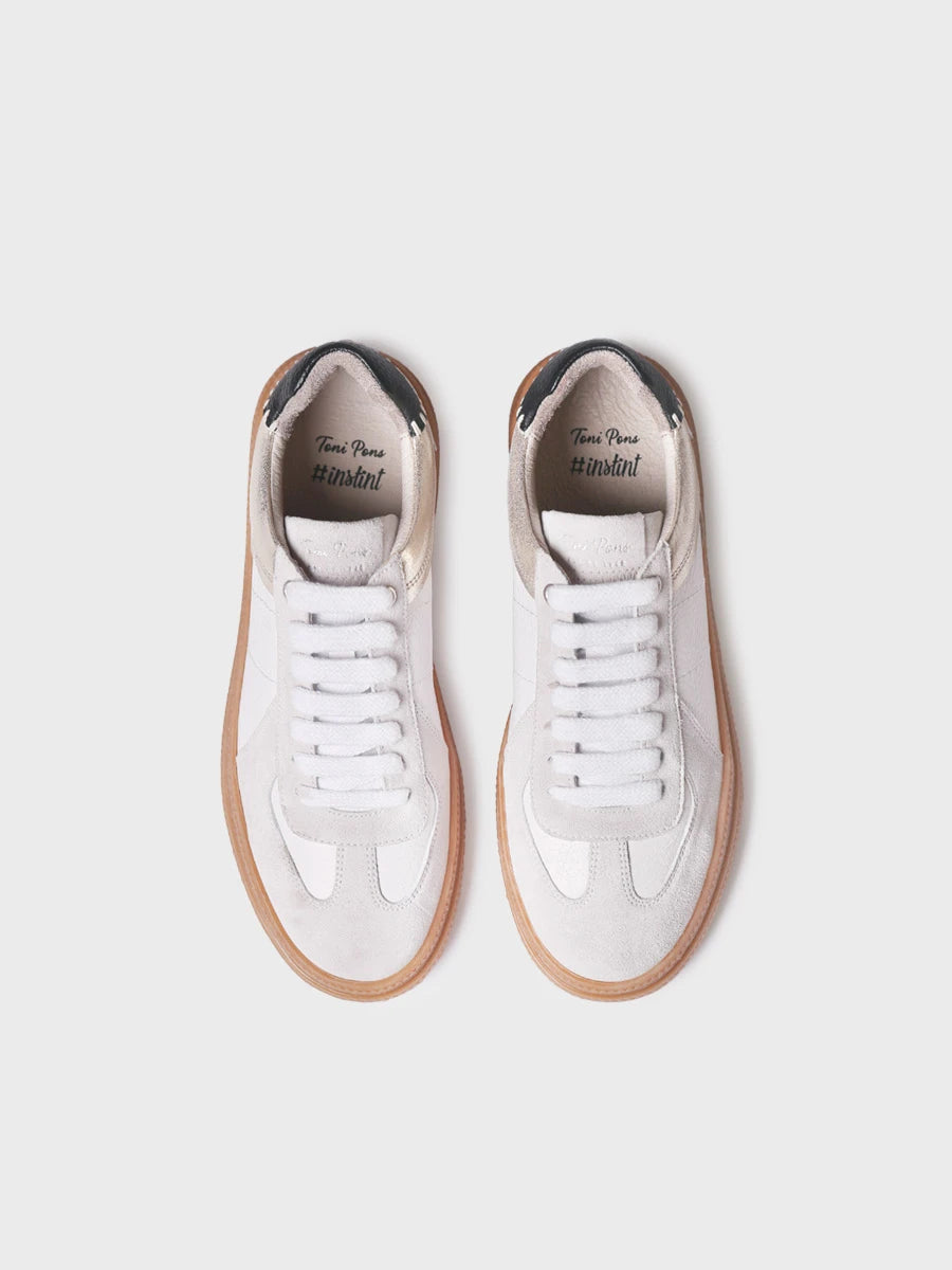 Toni Pons Aurea basket cuir femme semelle 3 cm
