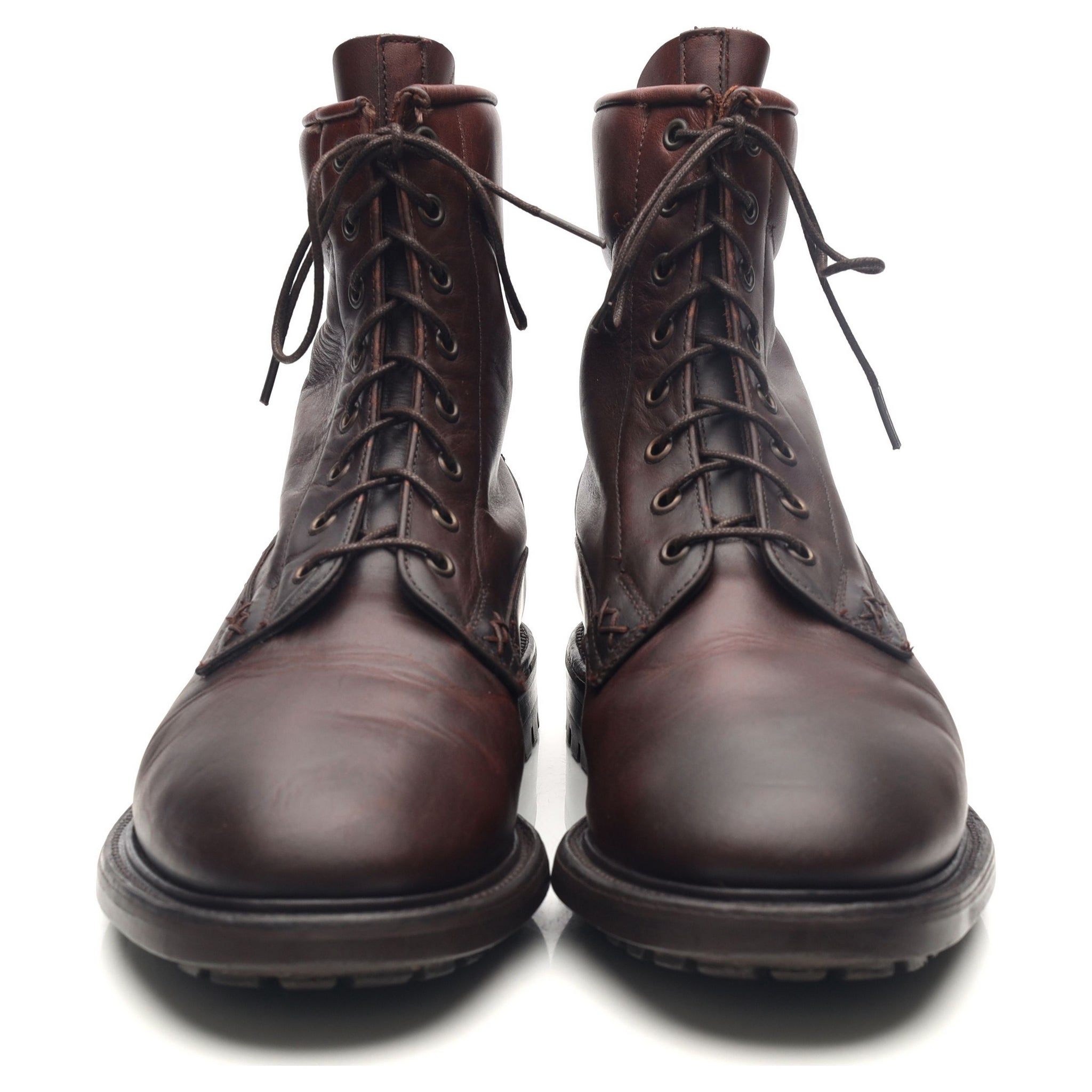 Alfred Sargent boots cuir marron foncé UK 9.5