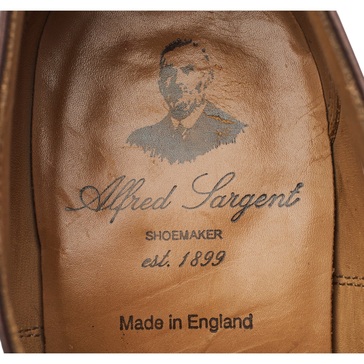 Alfred Sargent Bloomsbury richelieu cuir marron UK 7