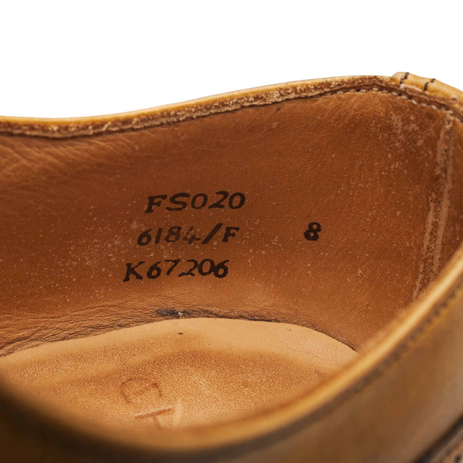 Cheaney oxford cuir marron clair UK 8 brogue