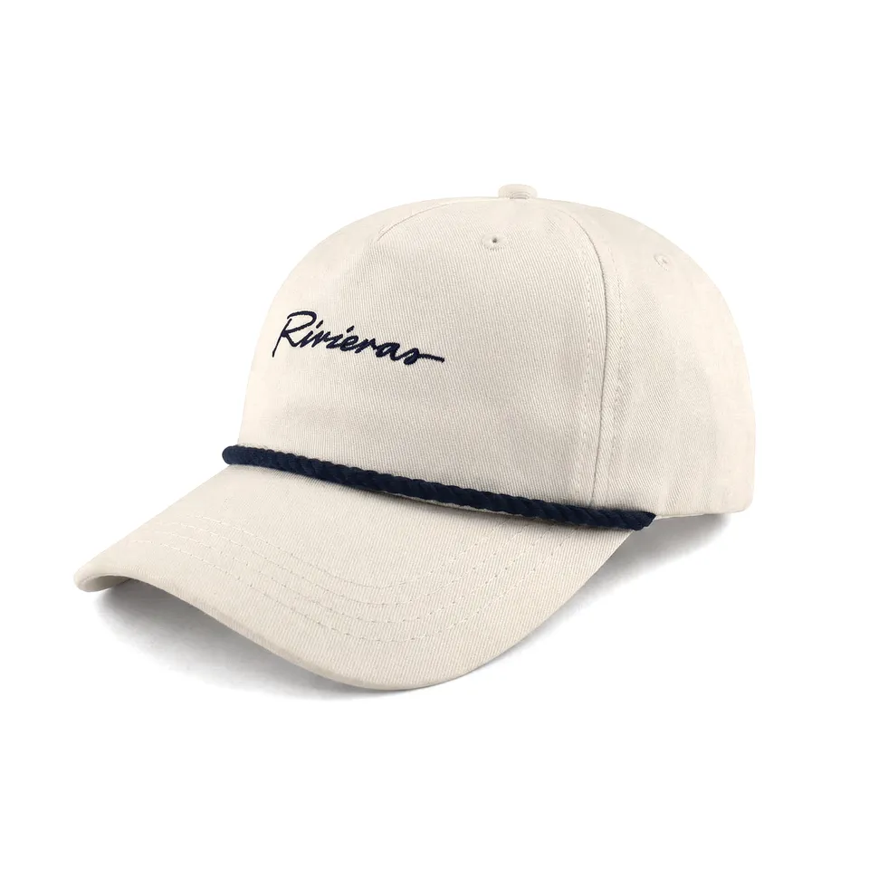 Rivieras casquette corde coton écru taille unique