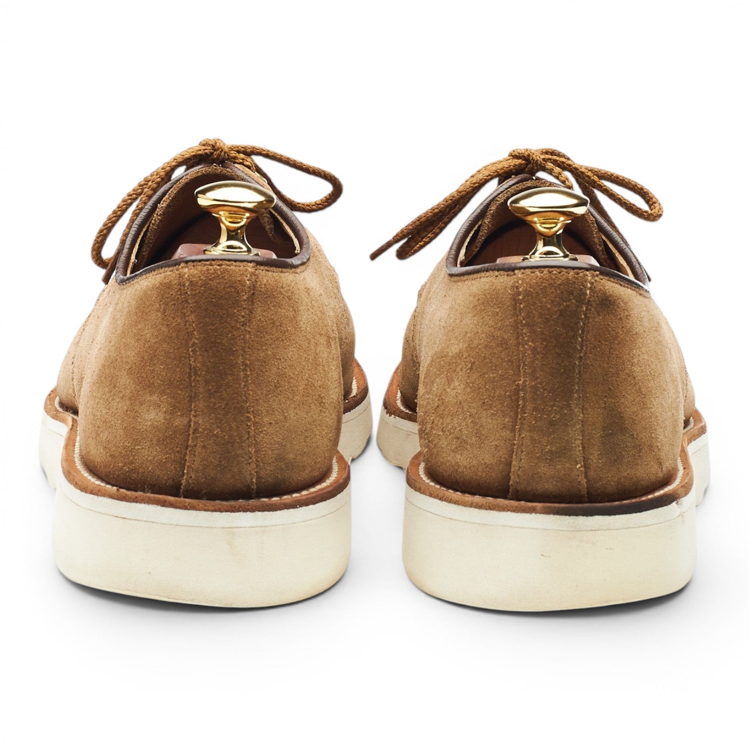 Tricker's Alvin derby daim marron UK 9
