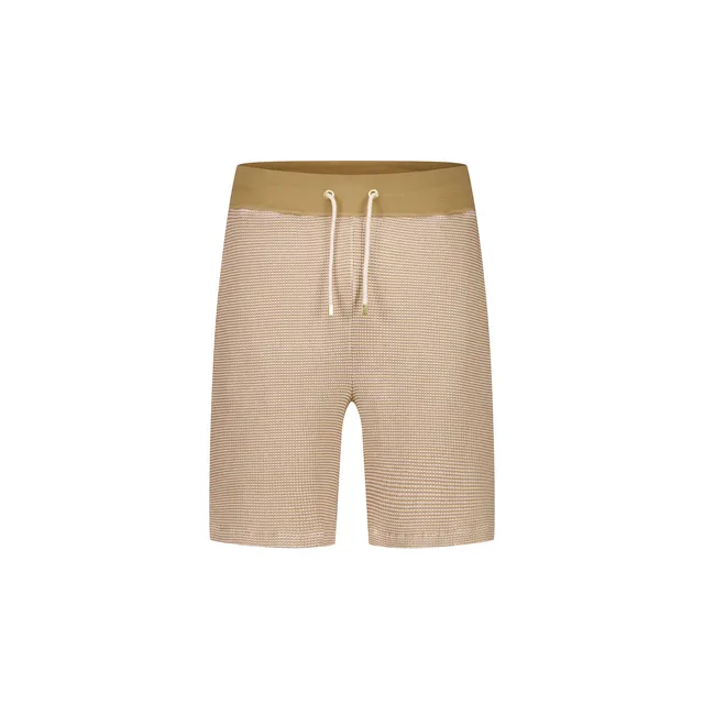 Rivieras Salgados Short Bicolore Beige Cordon