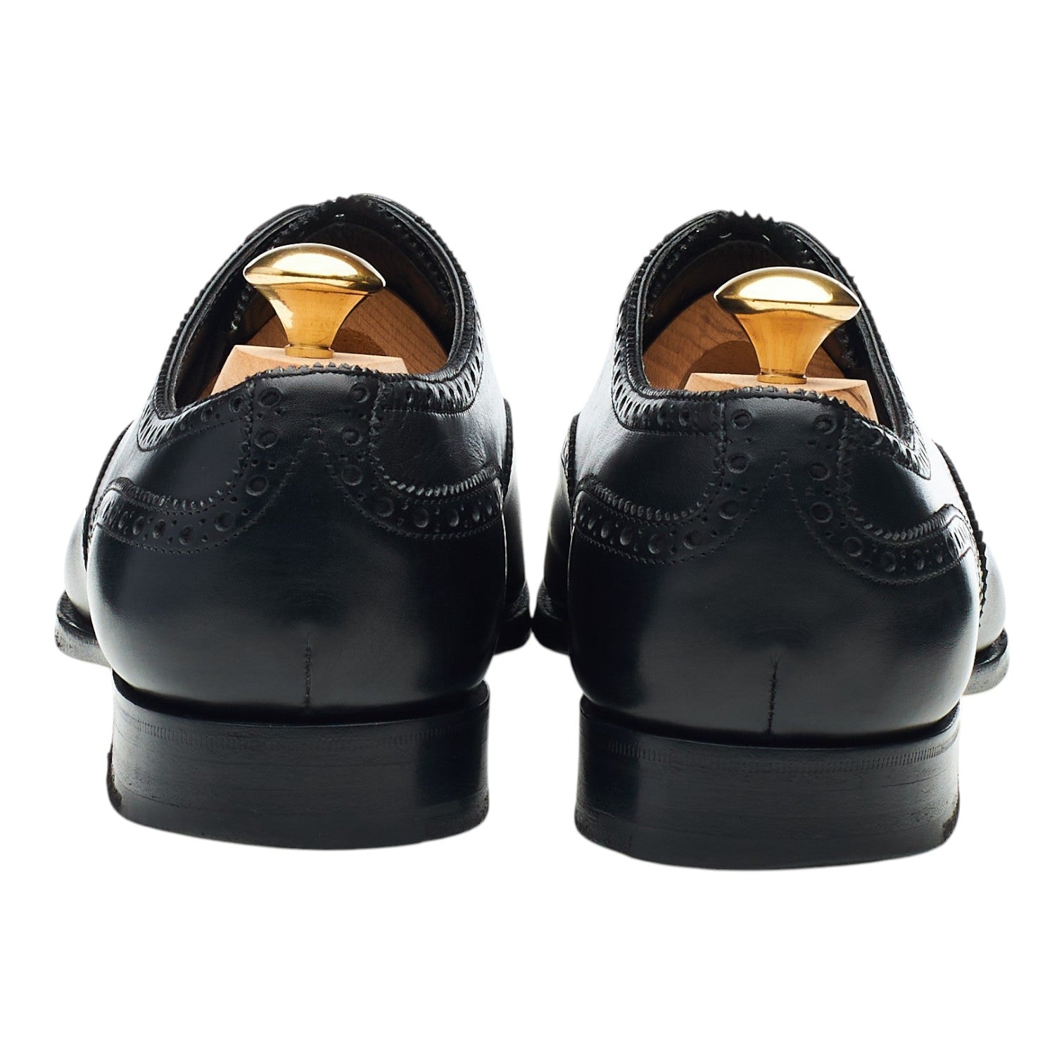 Edward Green Cadogan richelieu cuir noir UK 5.5