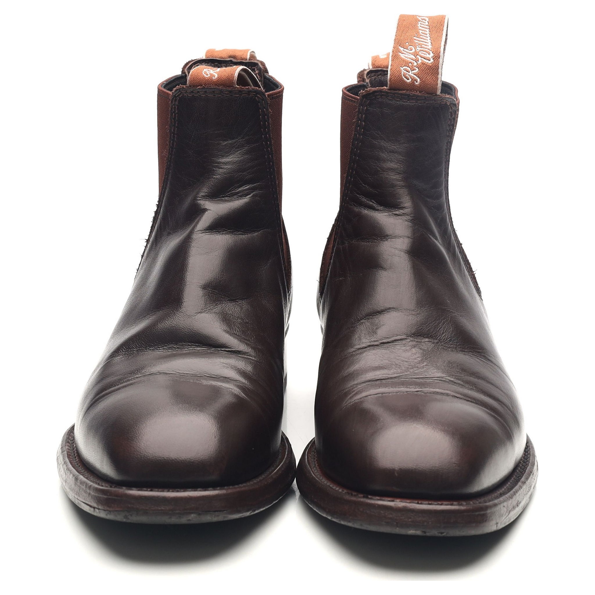R.M. Williams Comfort Macquarie bottines chelsea marron 37 cuir