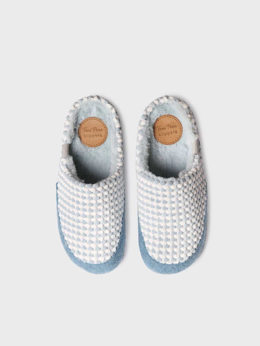 Toni Pons Malu-CN chaussons tissu bicolore chaud