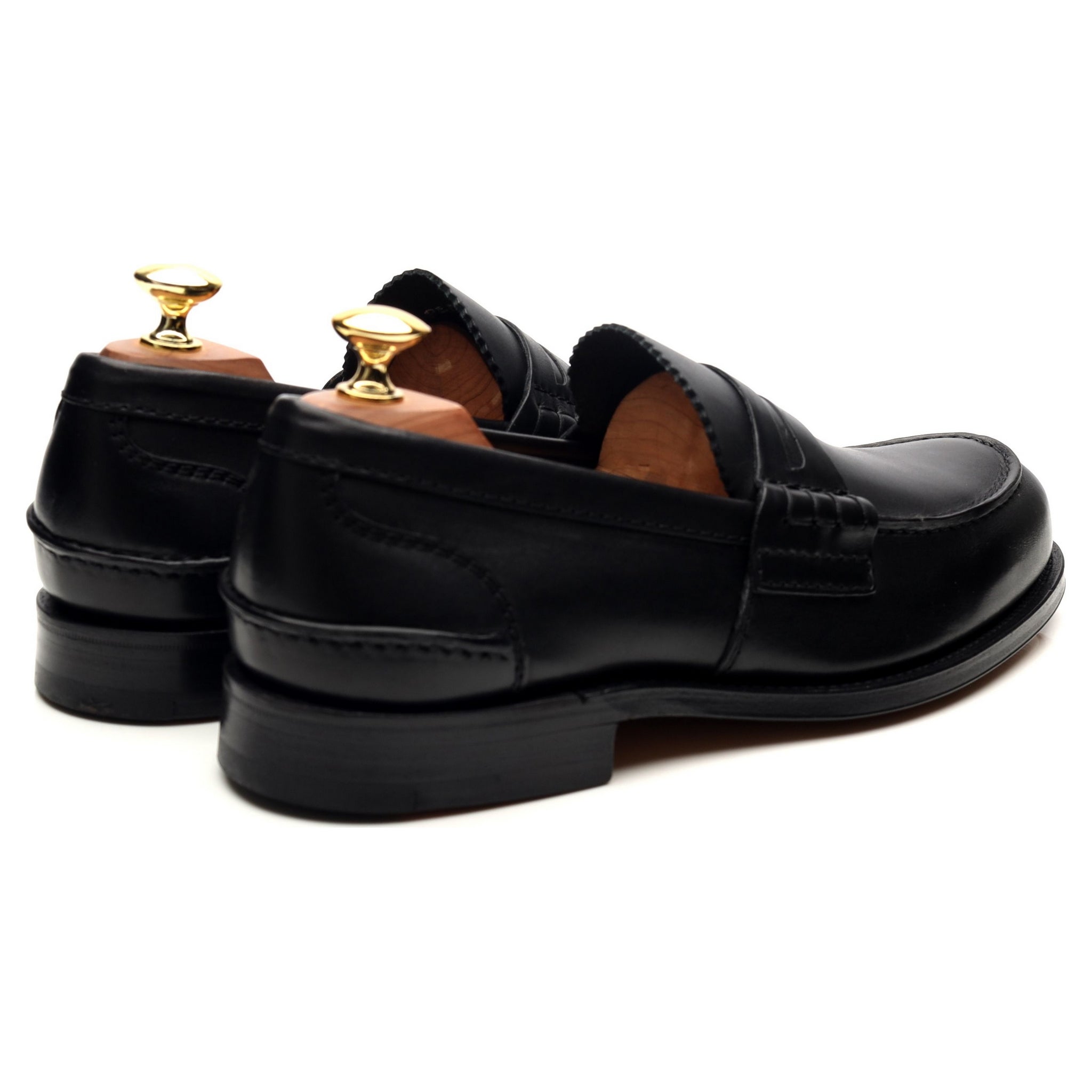 Church's Pembrey mocassins cuir noir UK 8