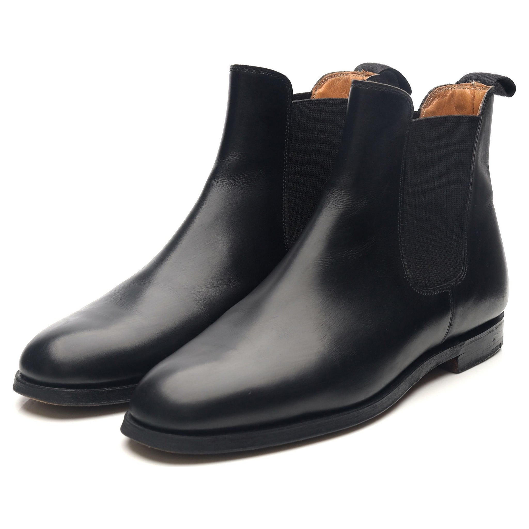 Crockett & Jones Gresham bottines chelsea cuir noir UK 6