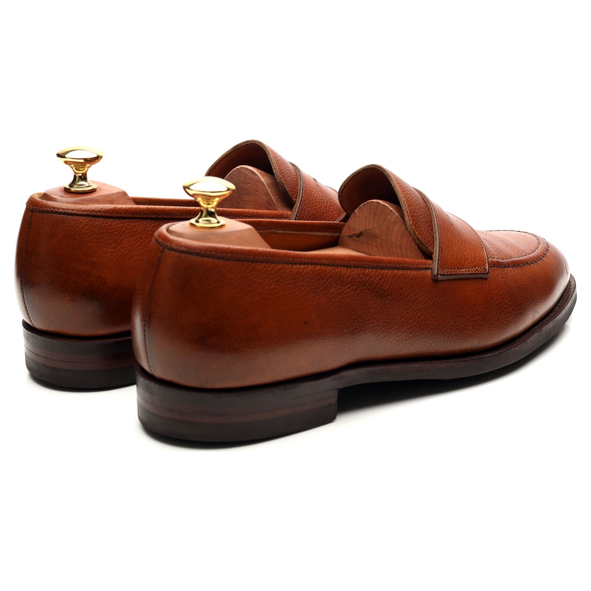 Crockett & Jones Stoke mocassin cuir marron UK 9