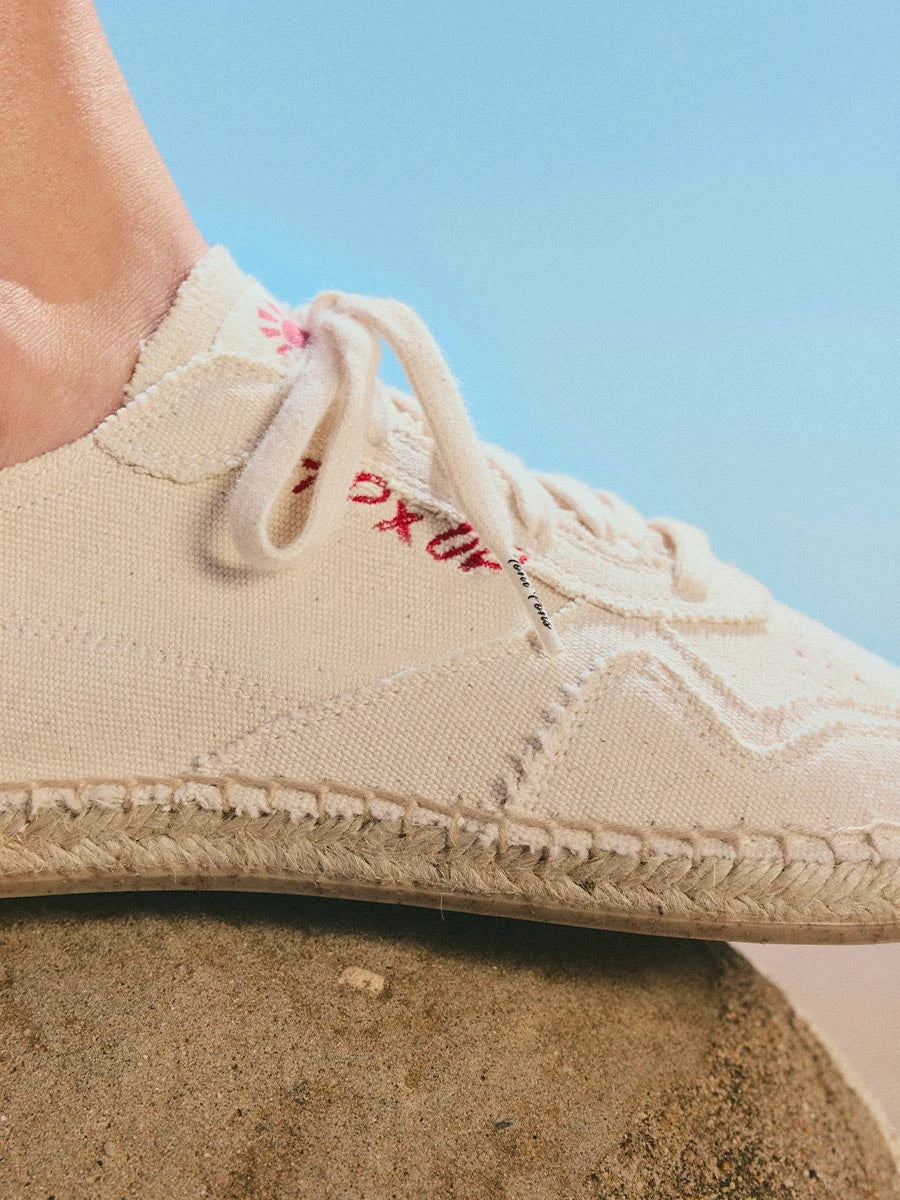 Toni Pons 080 Jute espadrille barefoot lacets coton