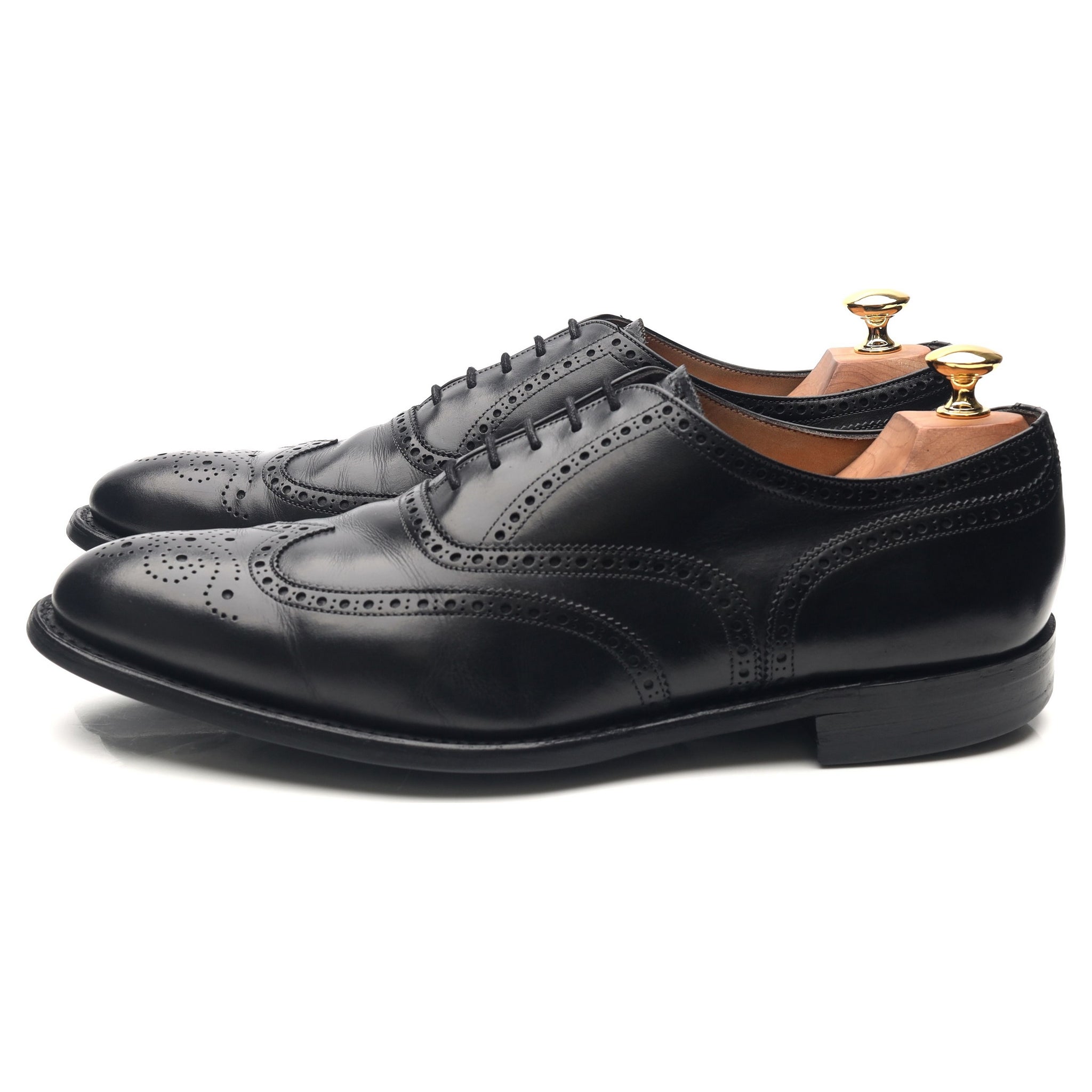 Cheaney Broad II brogues cuir noir UK 9.5 large