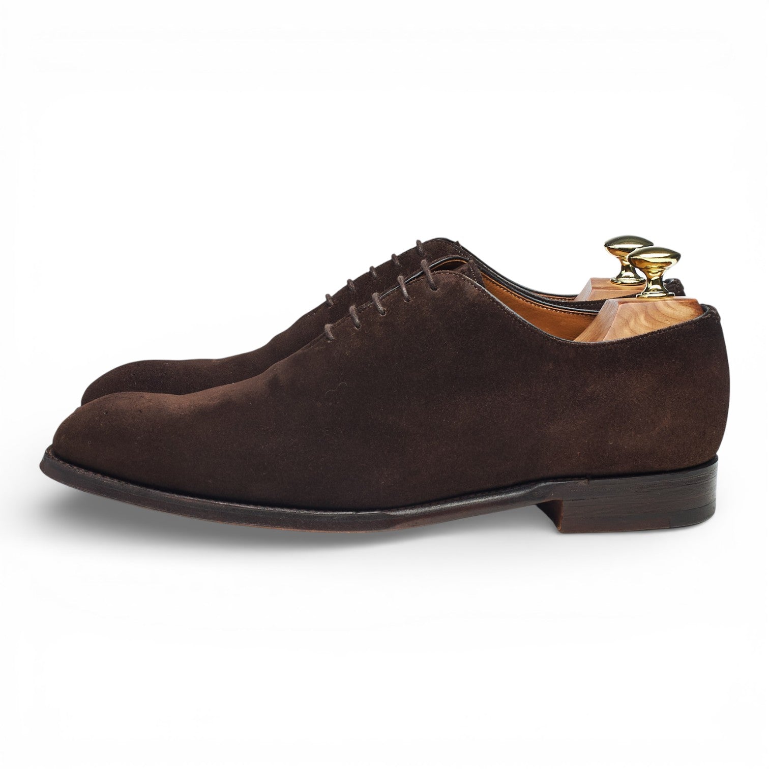 Shipton & Heneage Stuart oxford suède marron UK 7.5