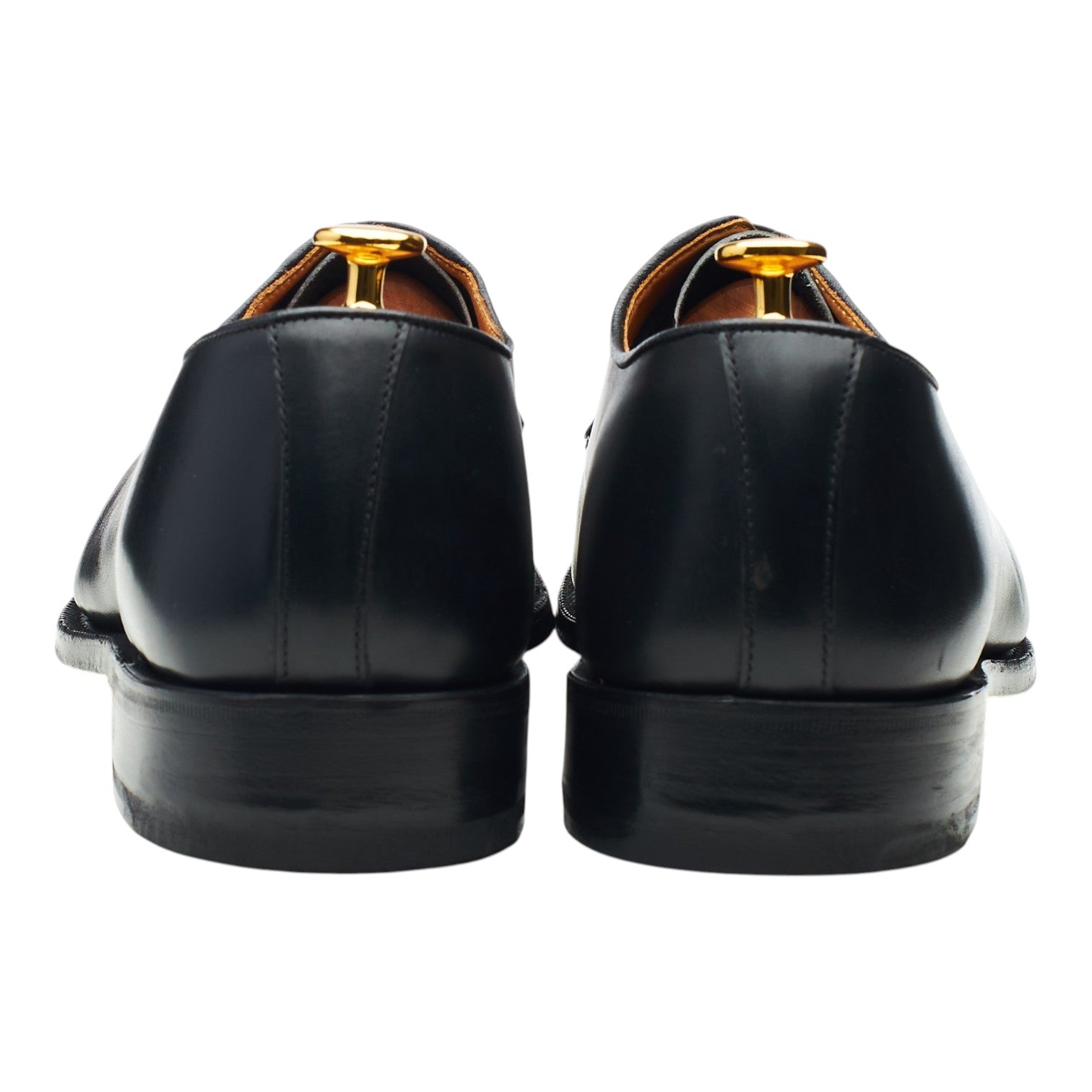 Tricker's Barnes derby cuir noir pointure 13 large