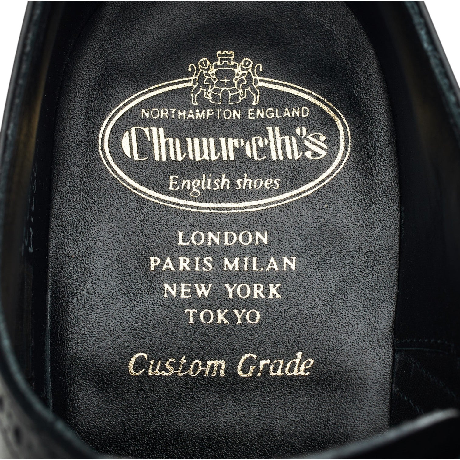 Church's Wilson oxford brogues cuir noir 8,5 G
