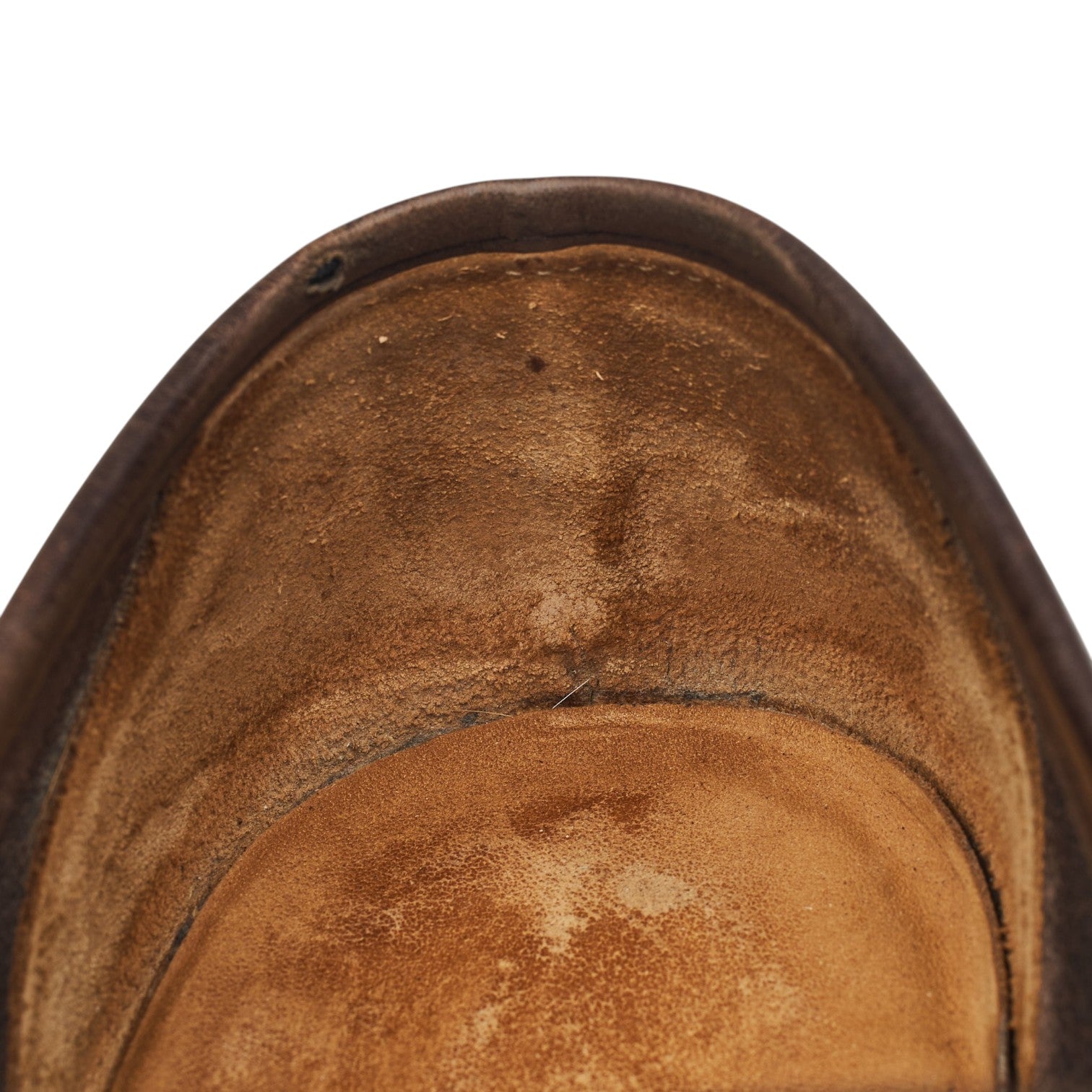 George Cleverley George mocassins daim marron UK 6.5