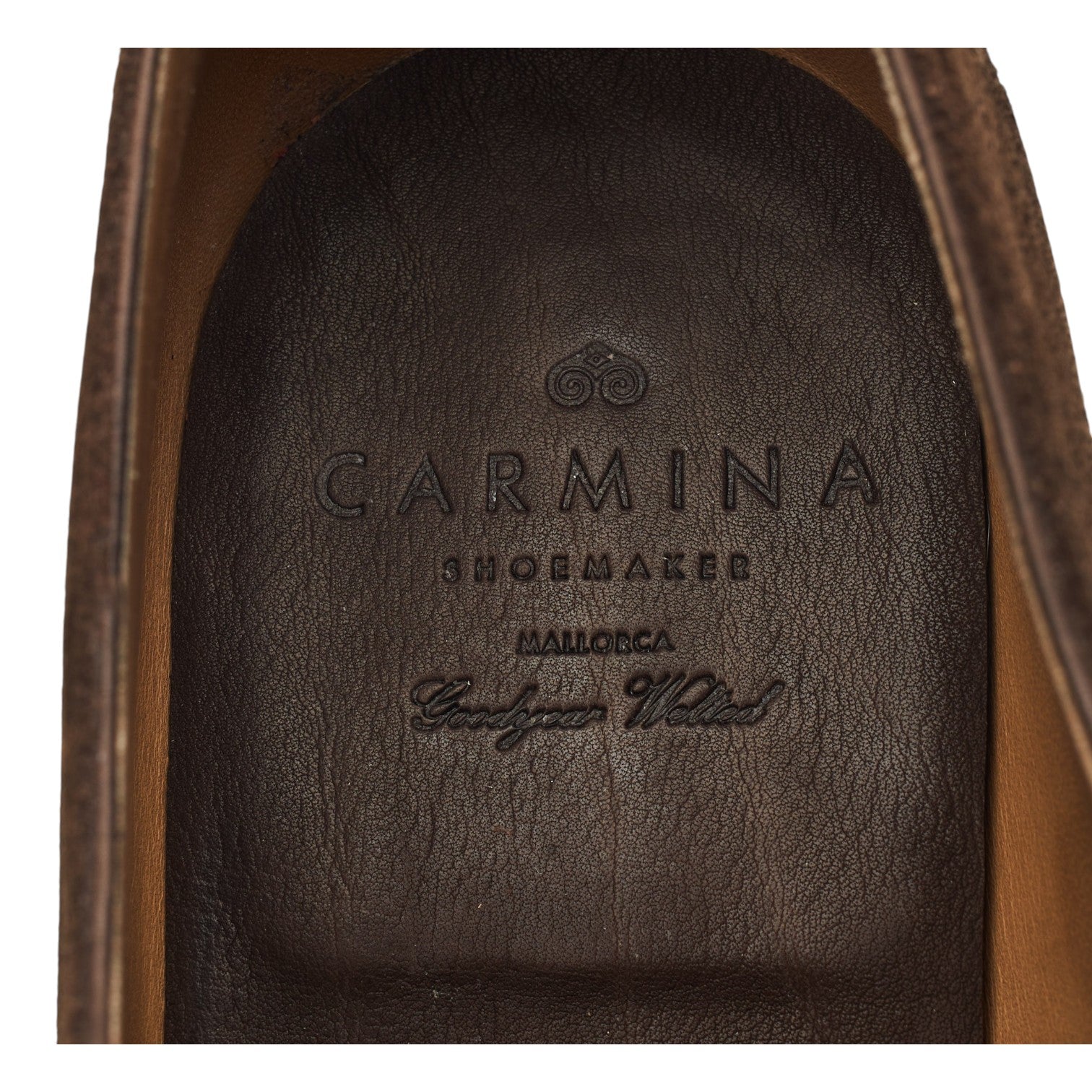 Carmina 732 oxford daim marron foncé UK 9.5