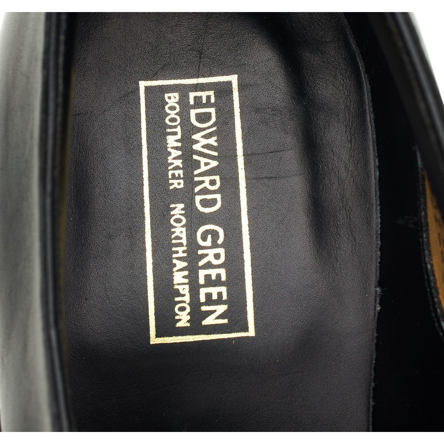 Edward Green monk cuir noir UK 7.5 E