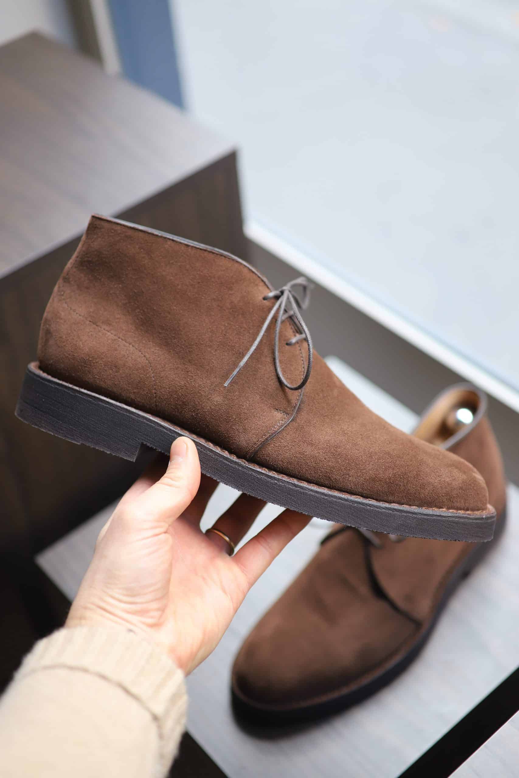 Malfroid Izoard Loft desert boots cuir suédé