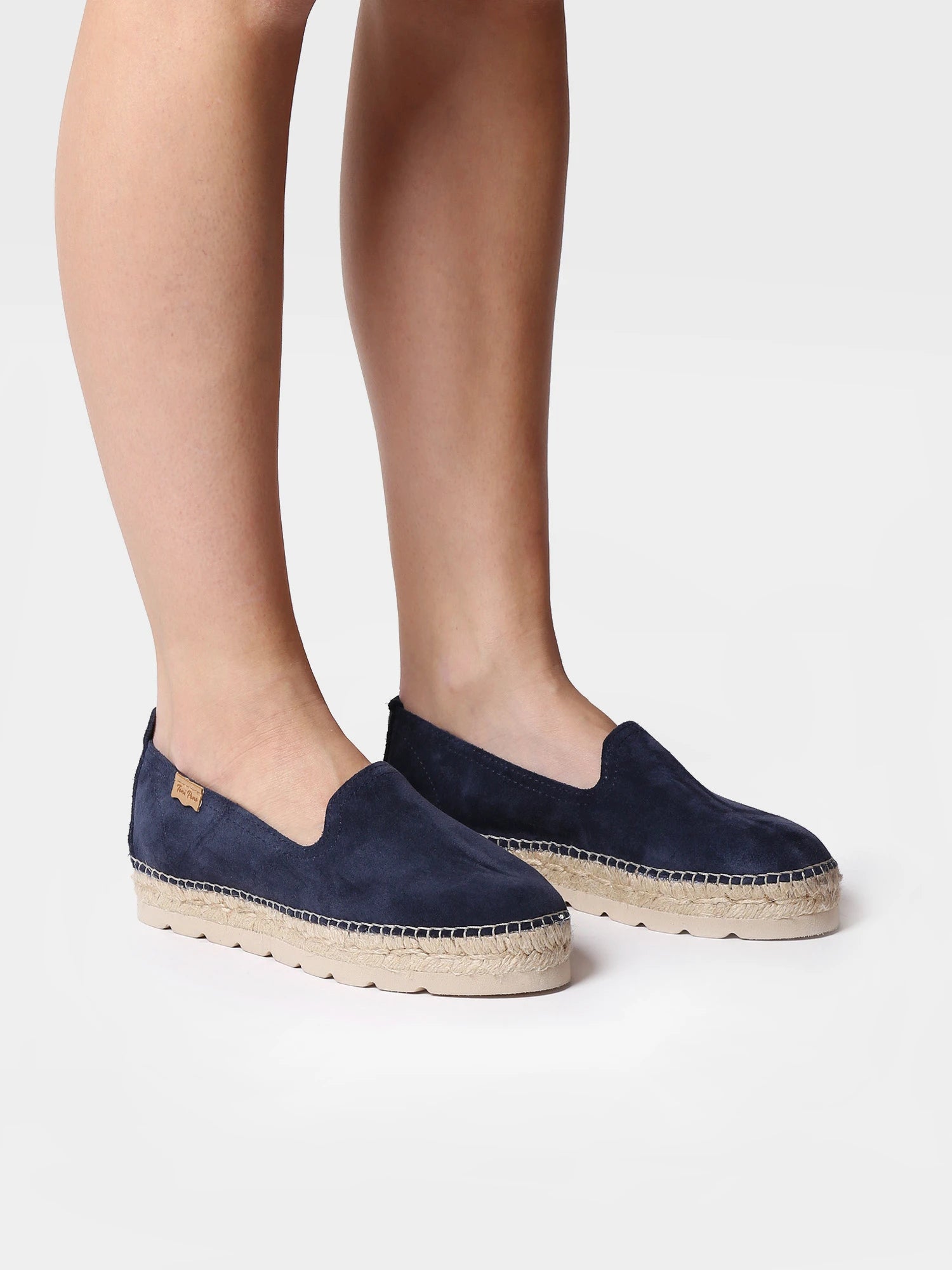 Toni Pons Aurem espadrille femme cuir fendu plate