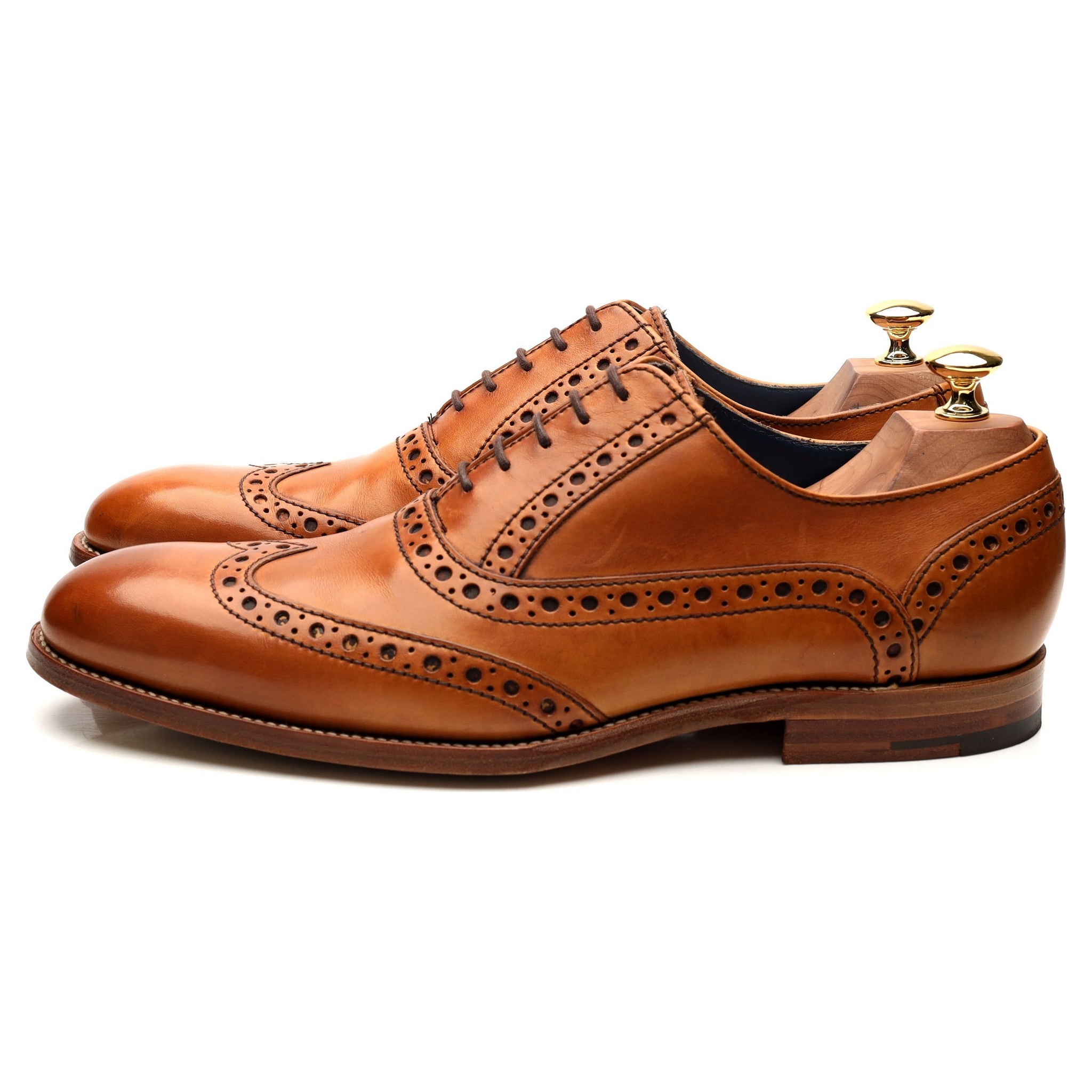 Barker Grant Brogues cuir marron UK 9 F