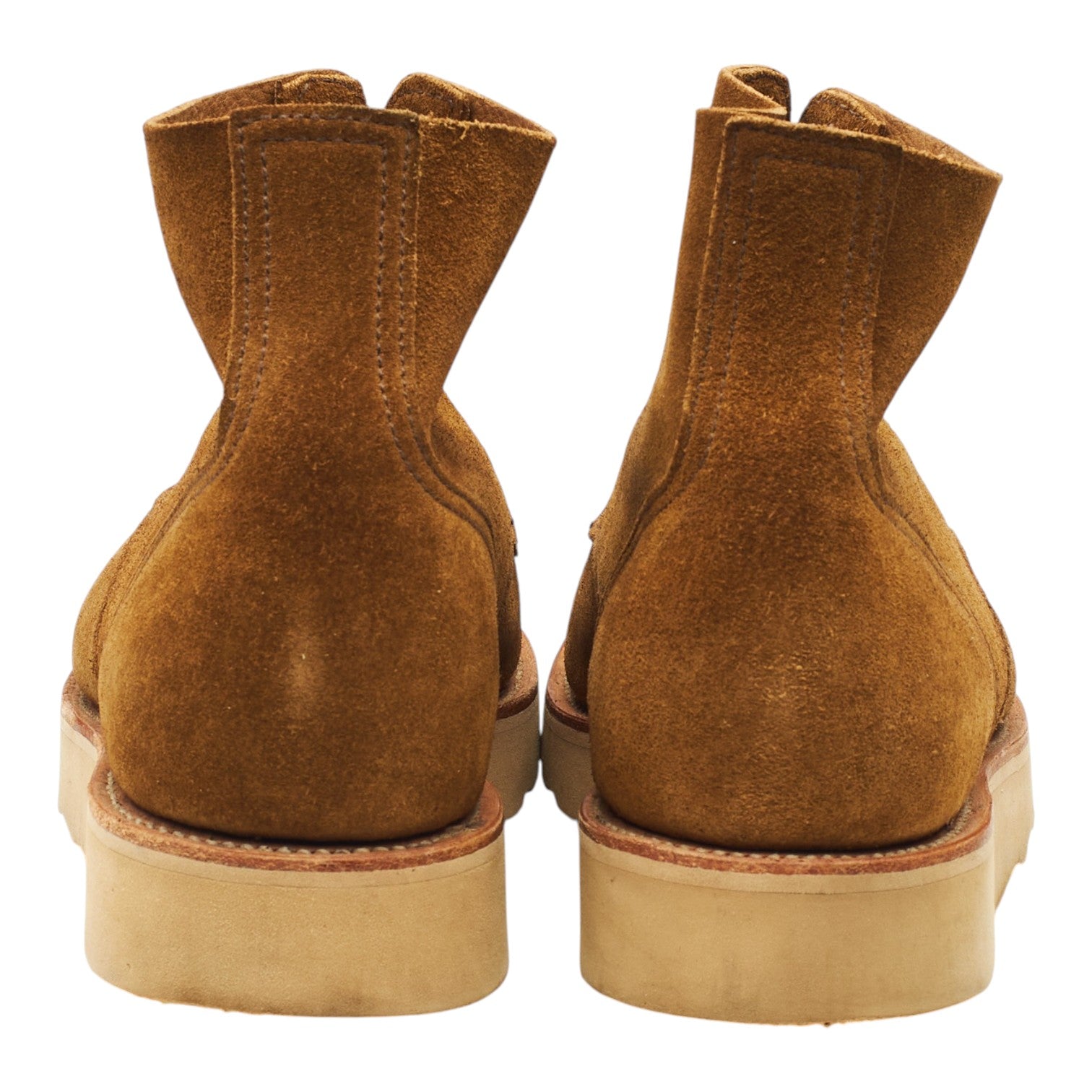 Sanders Wilson boots suède tabac UK 9