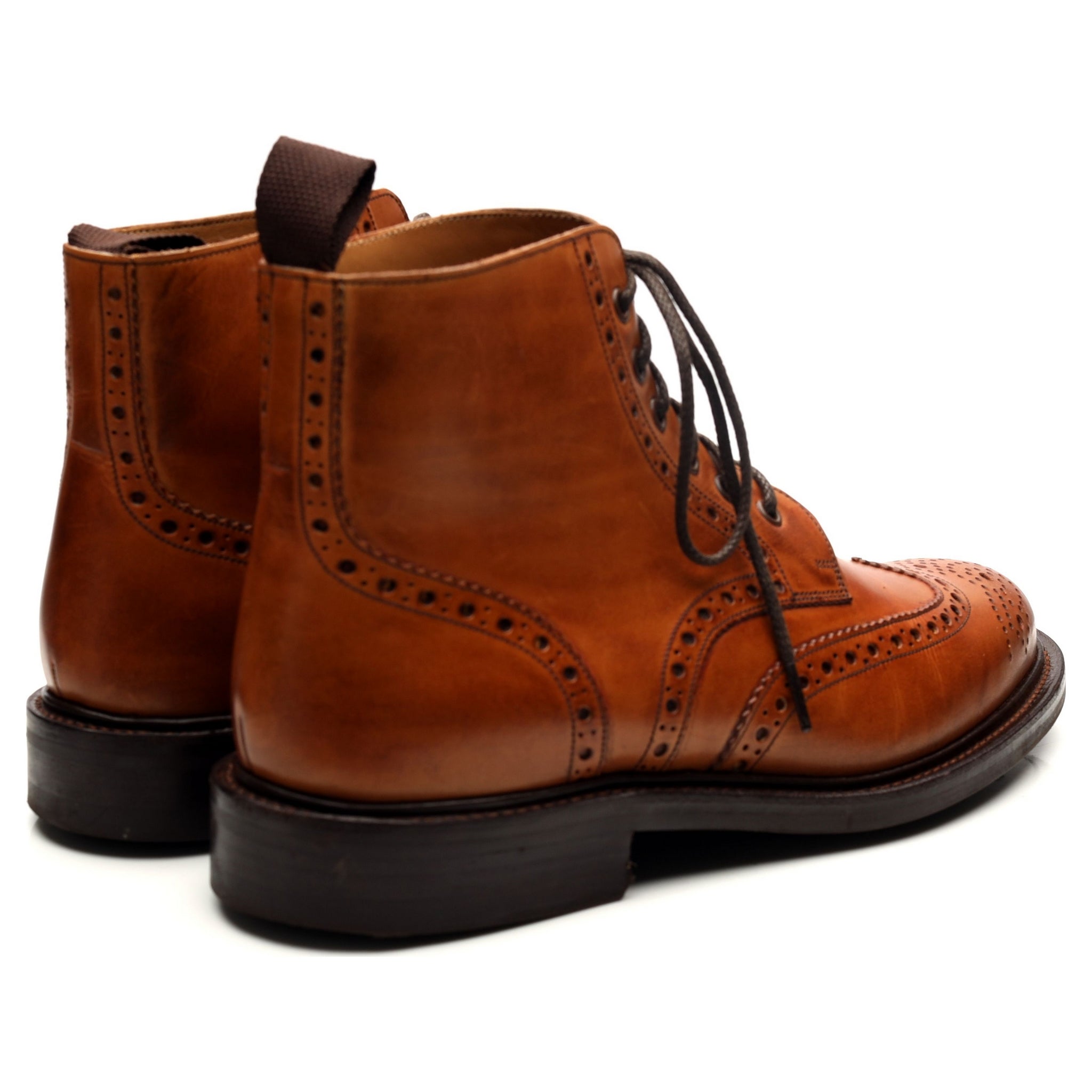 Barker Harrison boots cuir marron 9.5 UK