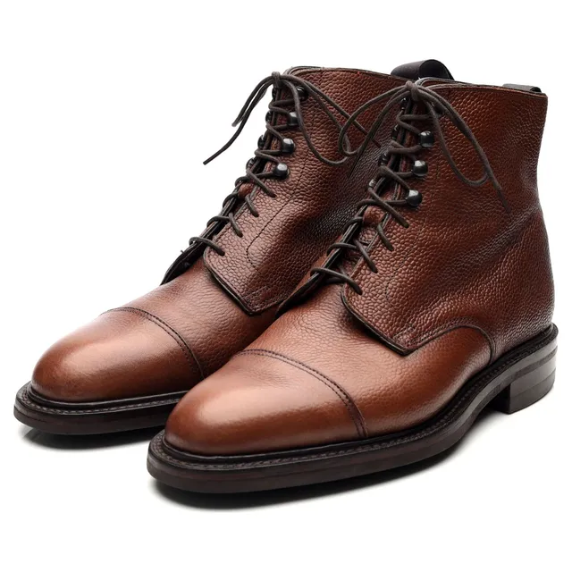 George Cleverley Taron bottes cuir marron pointure UK 6