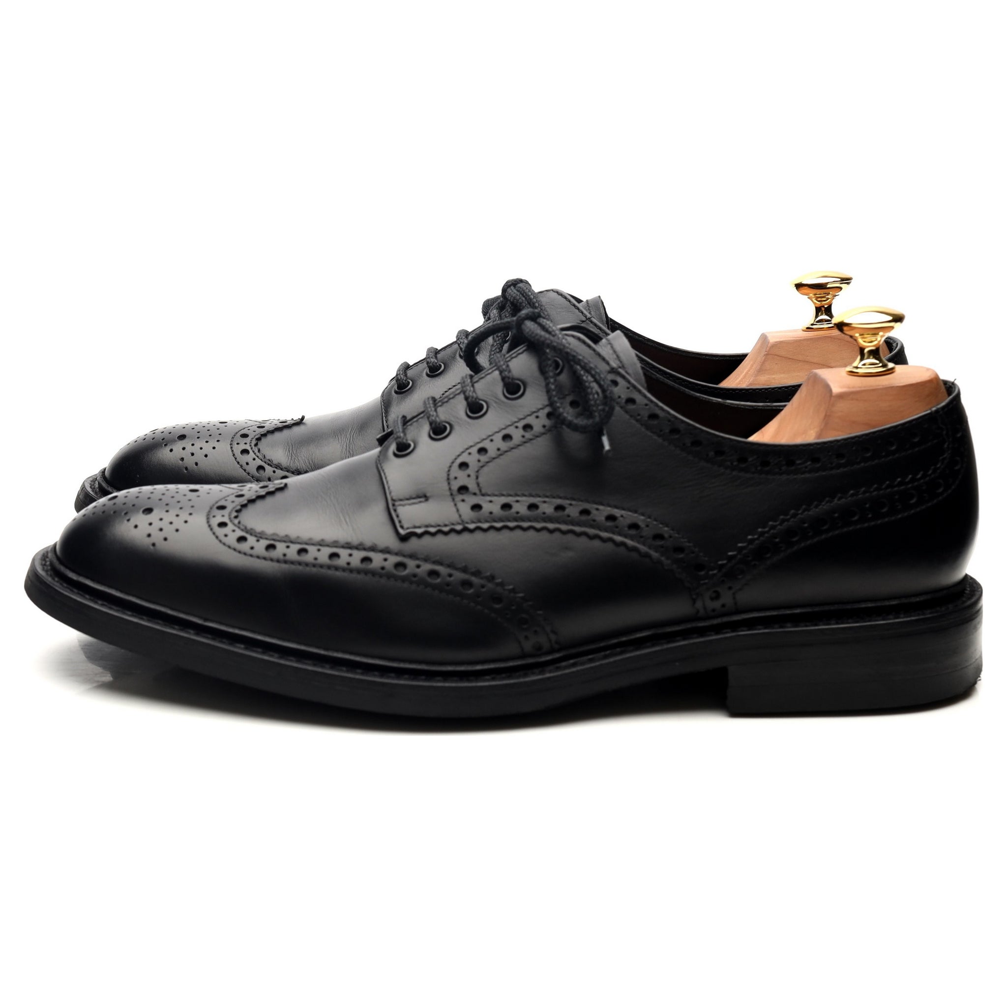 Loake 1880 Chester 2 derby cuir noir pointure UK 10