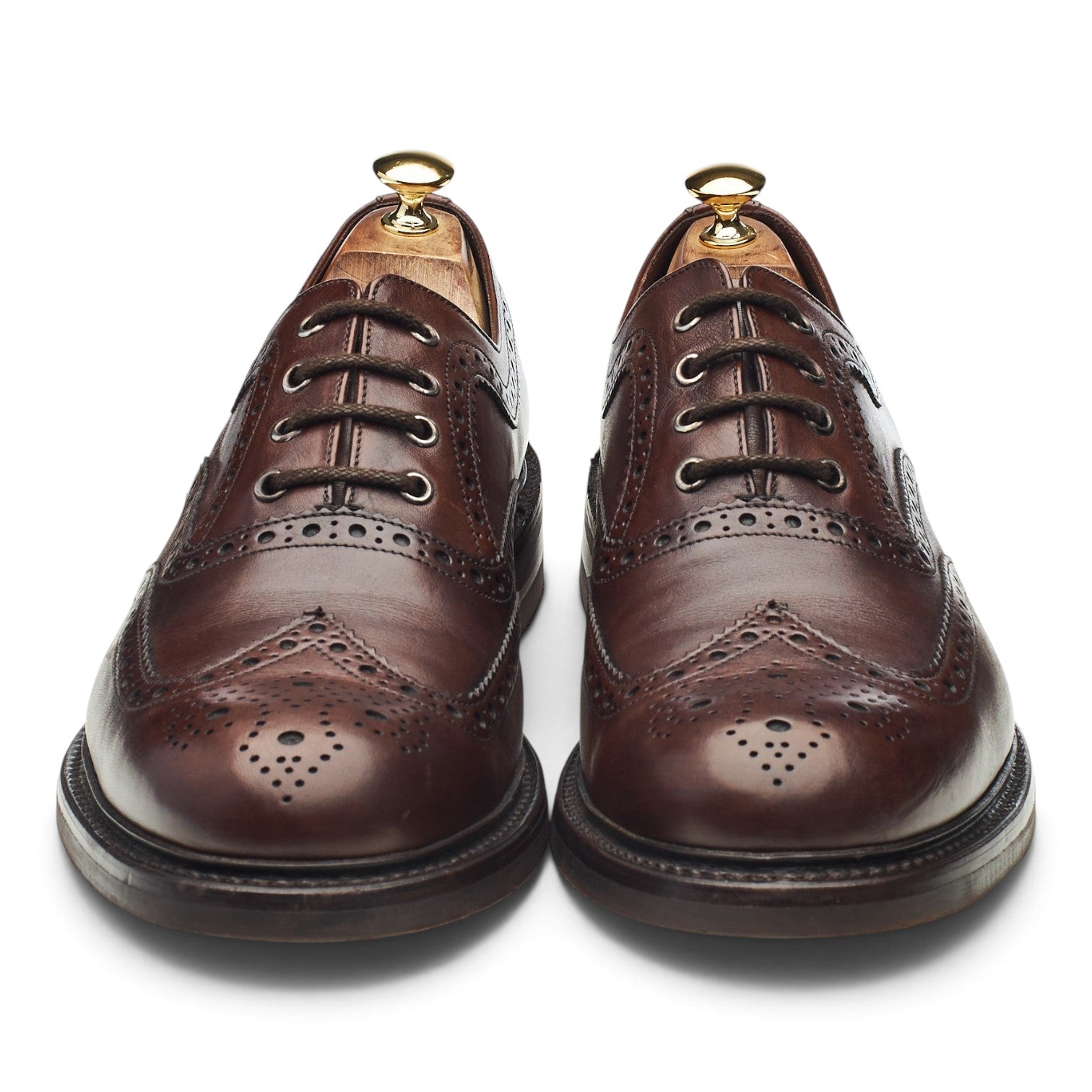 Loake 1880 Edward richelieu cuir marron UK 11