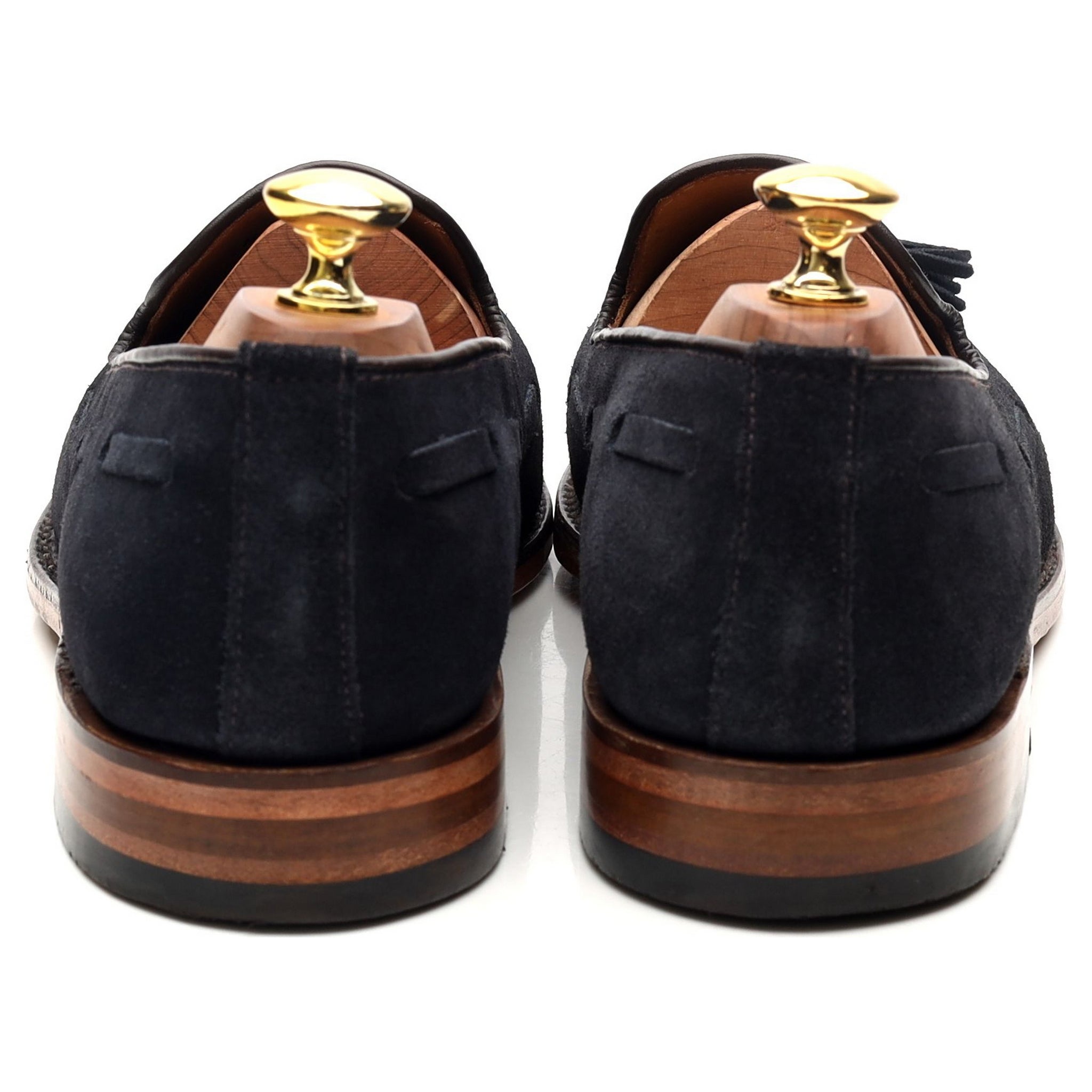 Loake Lincoln mocassin daim bleu UK 8
