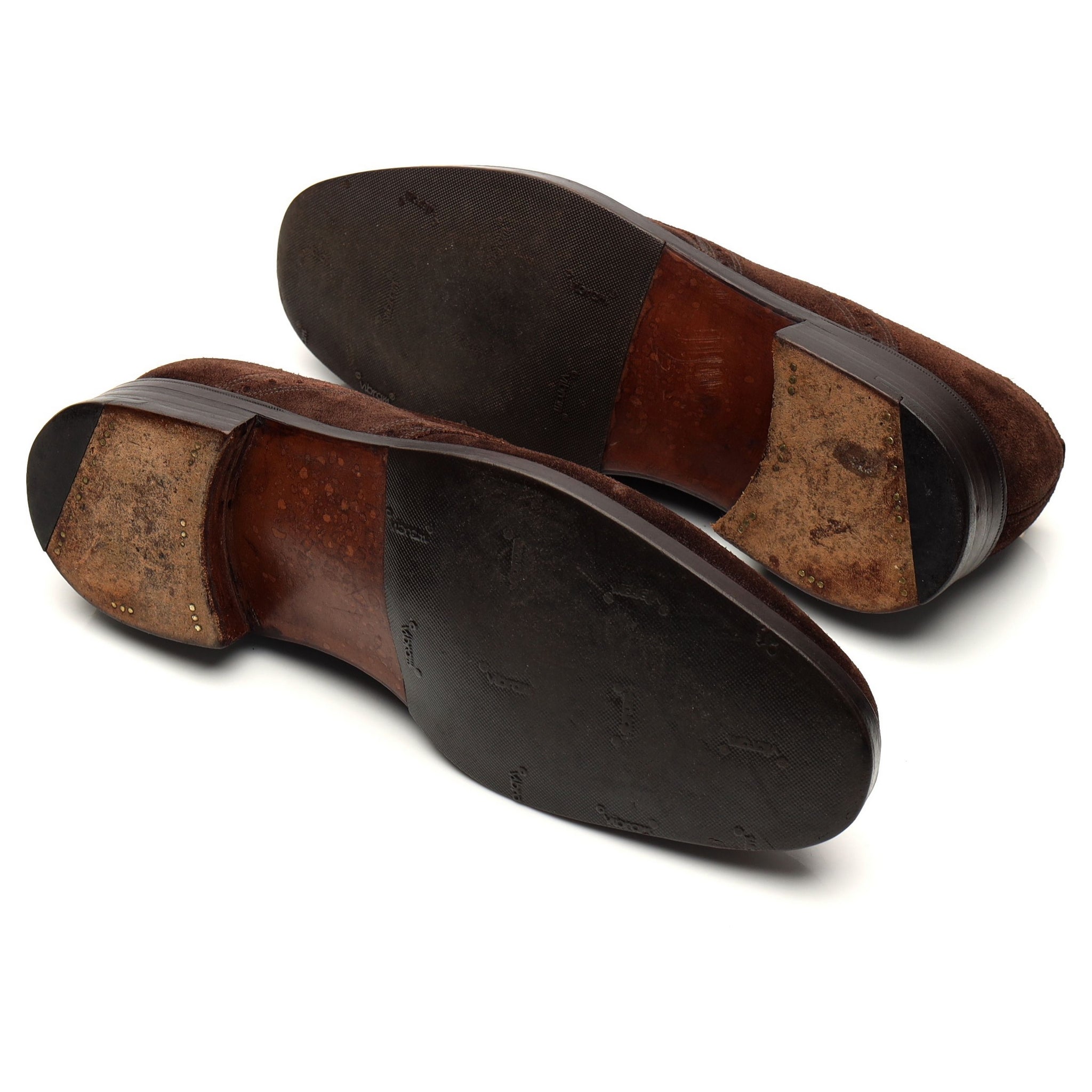 Gaziano & Girling Bespoke oxford suède marron UK 6.5