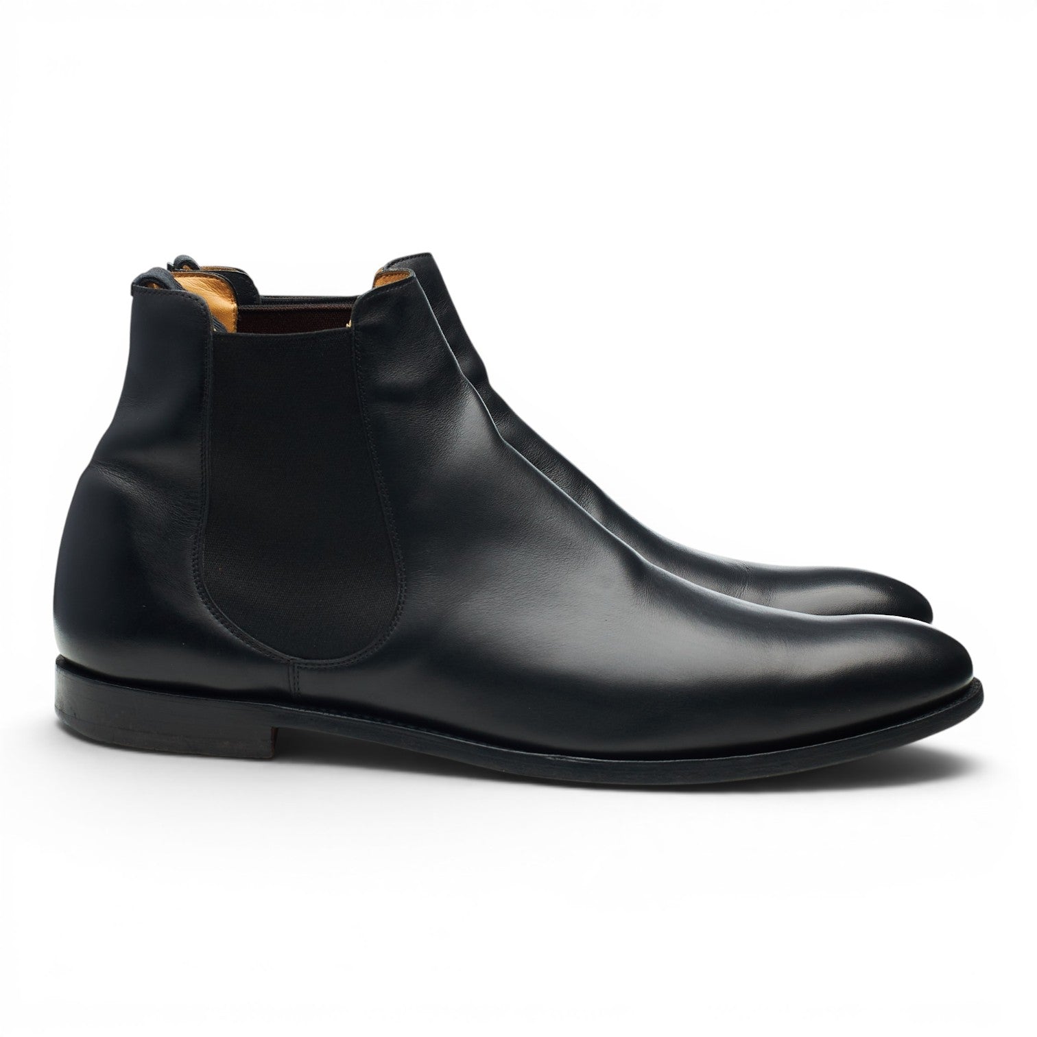 Church Houston bottines chelsea cuir noir UK 11