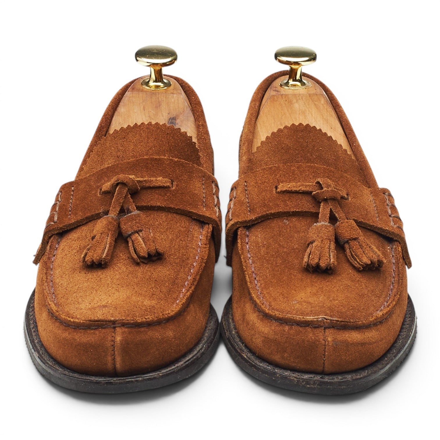 Cheaney Polly mocassins daim marron femme UK 3