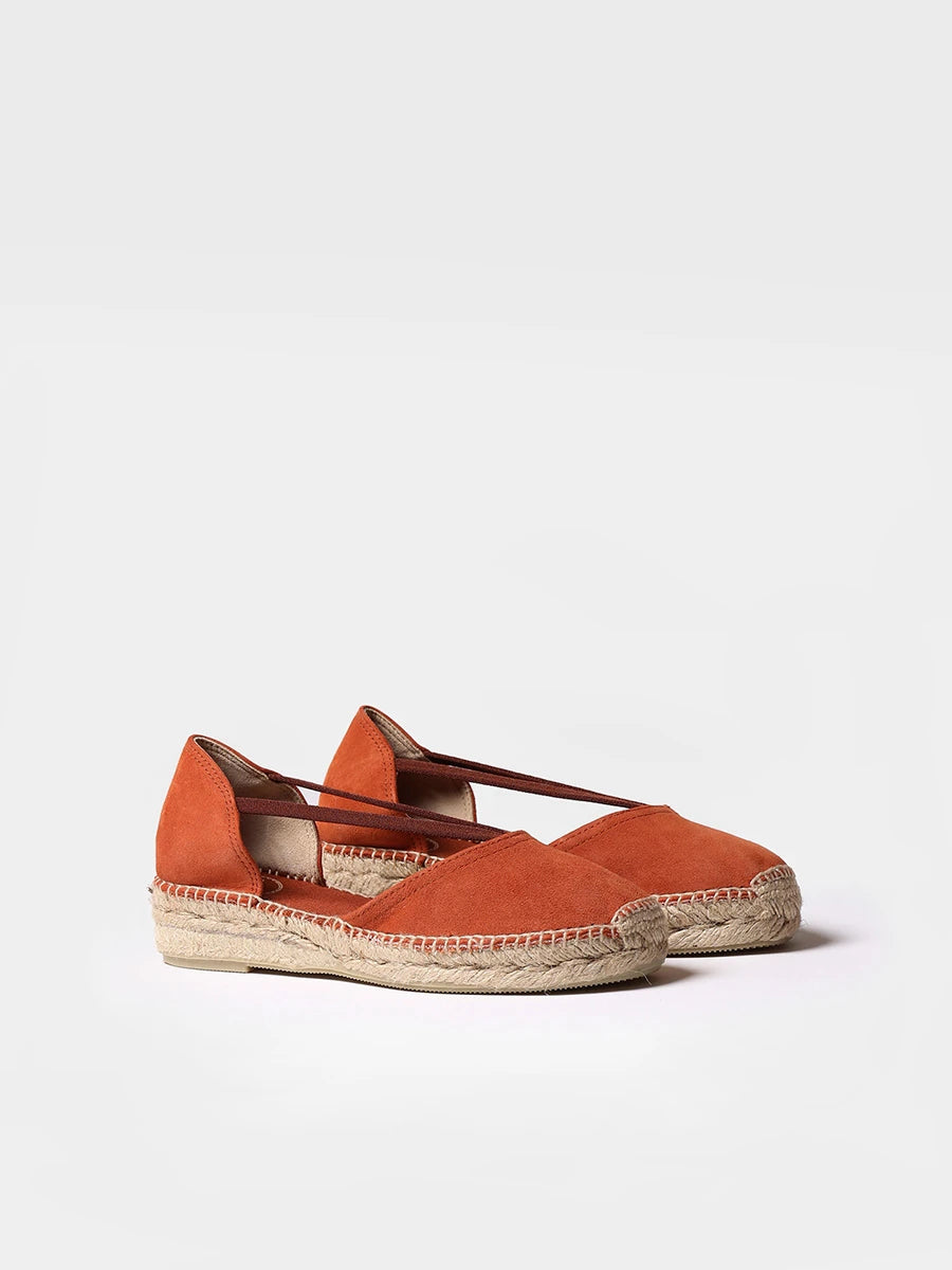 Toni Pons Erla-A espadrille compensée en suède
