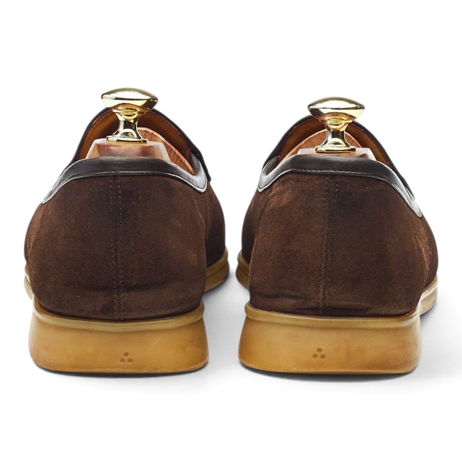 Baudoin & Lange Sagan Stride mocassin daim marron 7,5