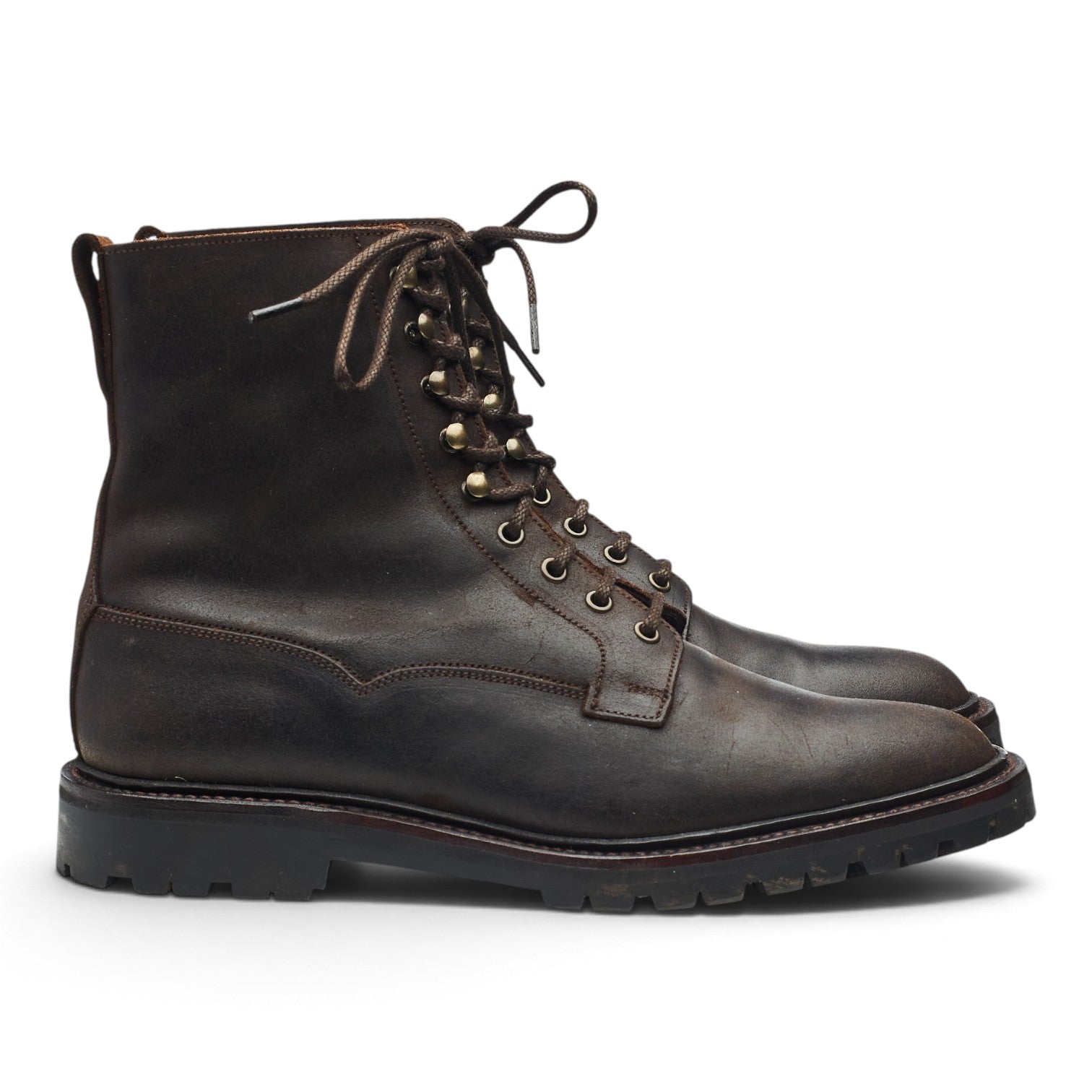 Crockett & Jones Radnor boots suède marron UK 7.5