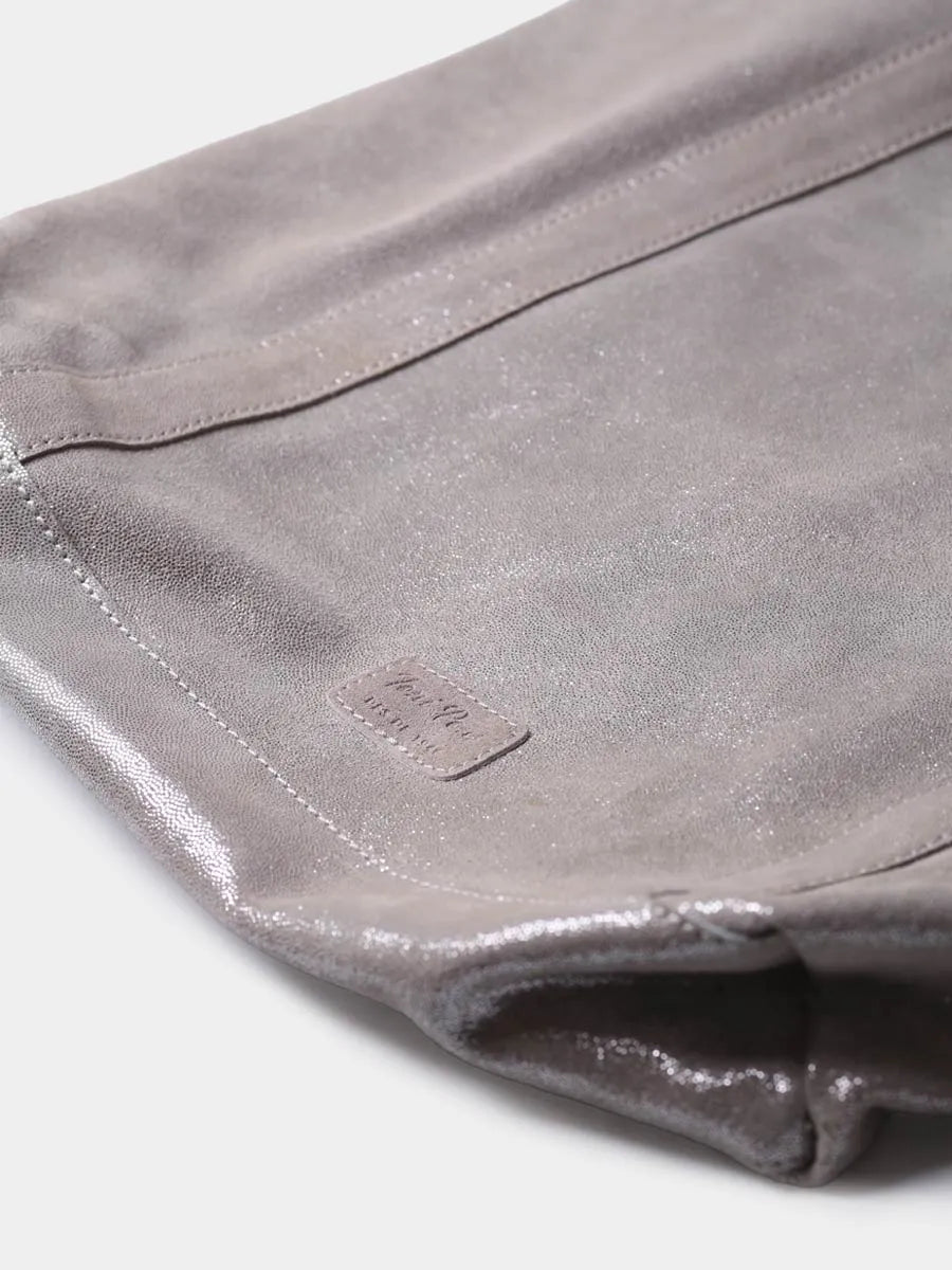 Toni Pons Gant sac daim métallisé épaule taille unique