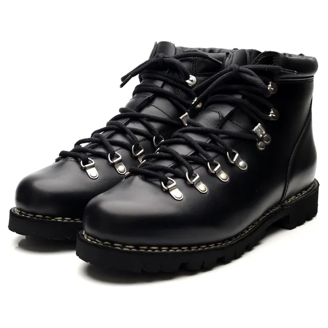 Paraboot Avoriaz boots cuir noir pointure UK 10