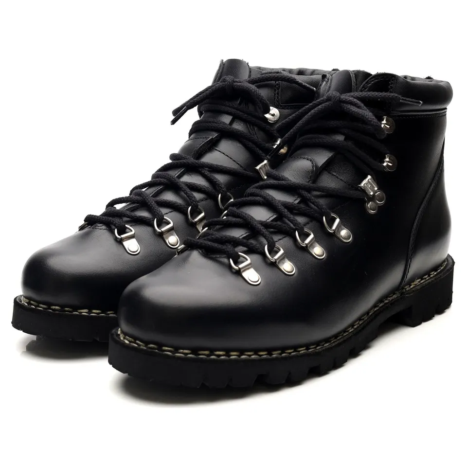 Paraboot Avoriaz boots cuir noir pointure UK 10