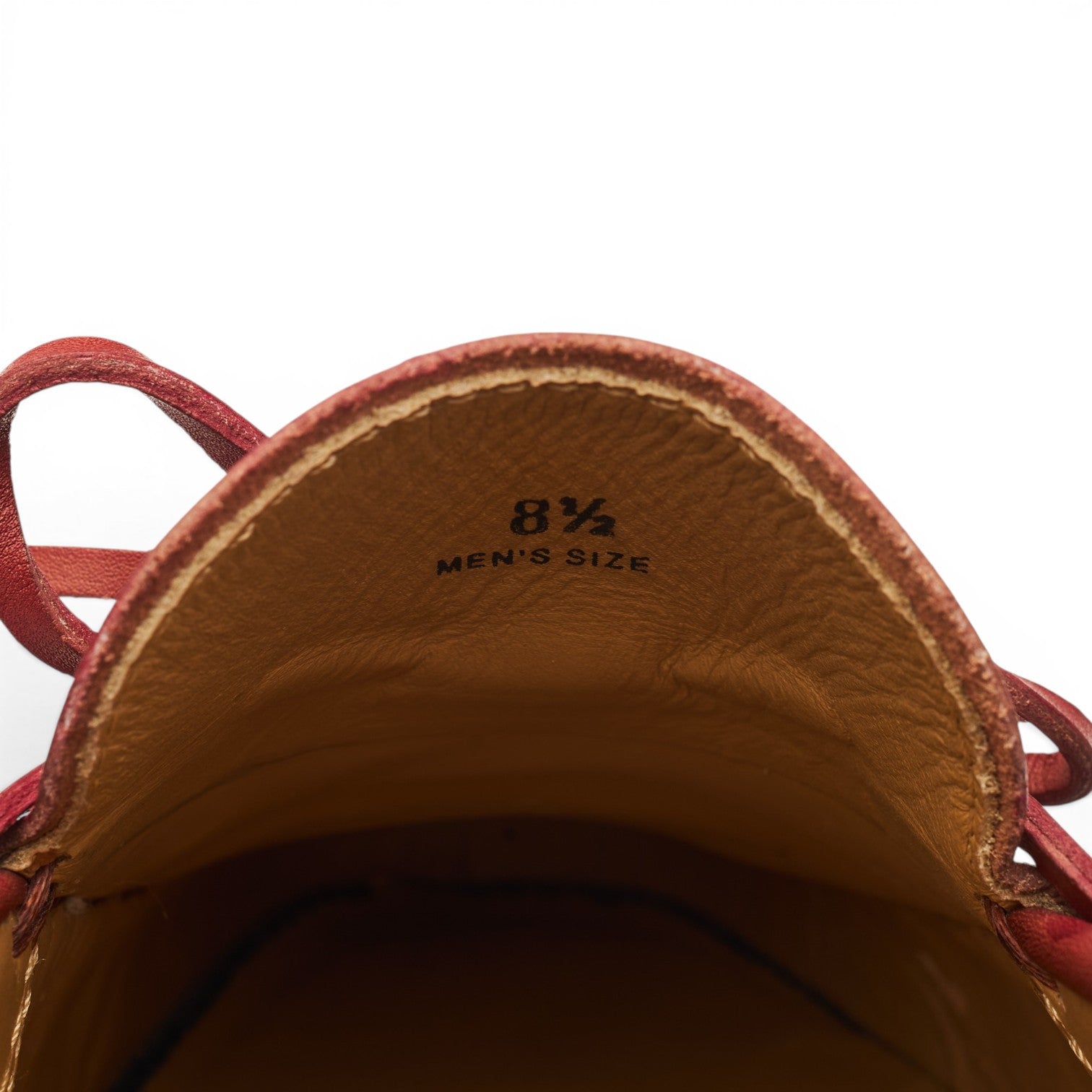 Tod's Gommino mocassins cuir rouge UK 8,5