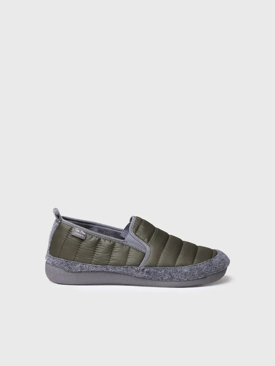 Toni Pons Ned-TK chaussons homme matelassés kaki