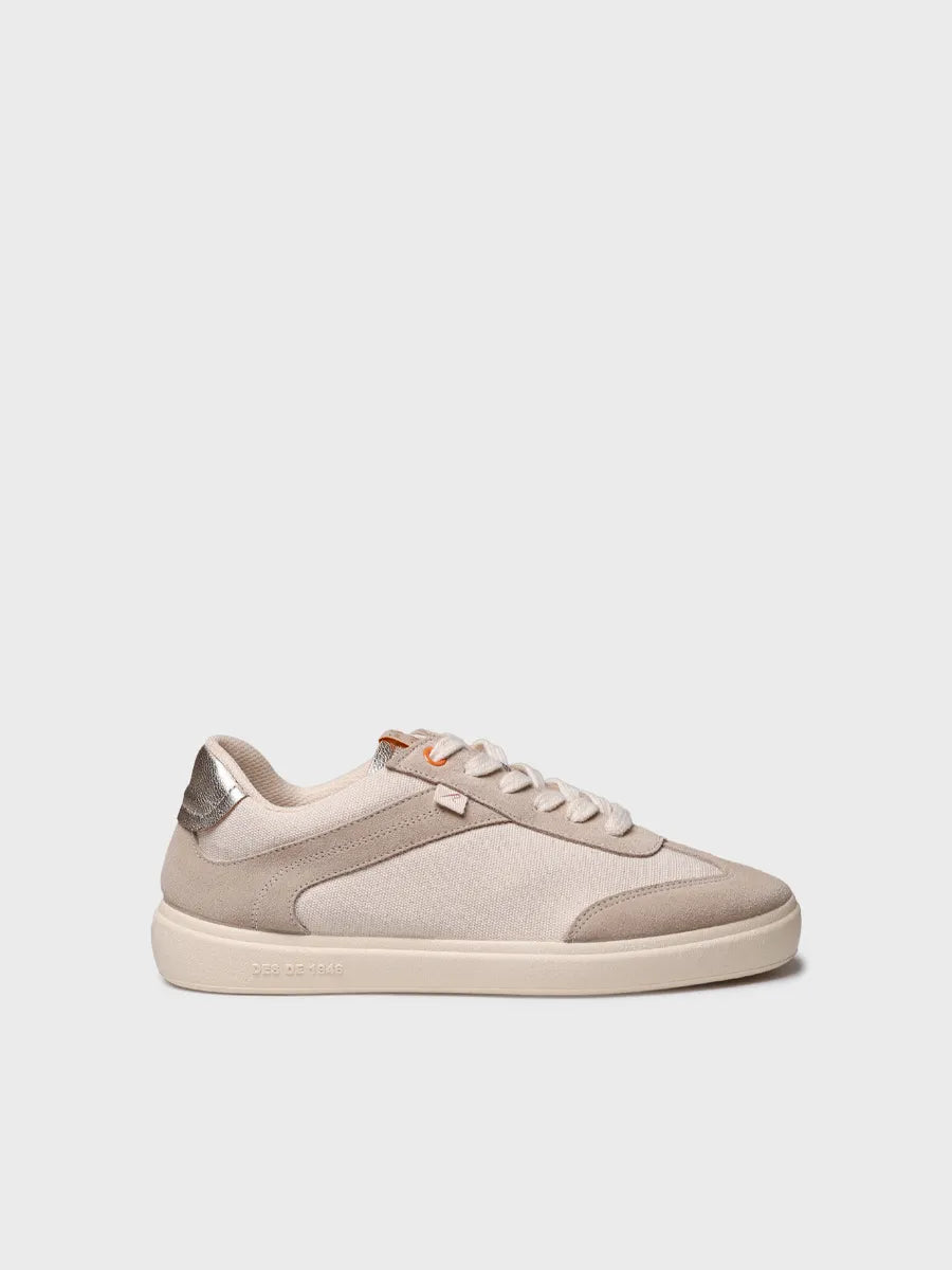 Toni Pons Iraida basket femme toile et suede a lacets