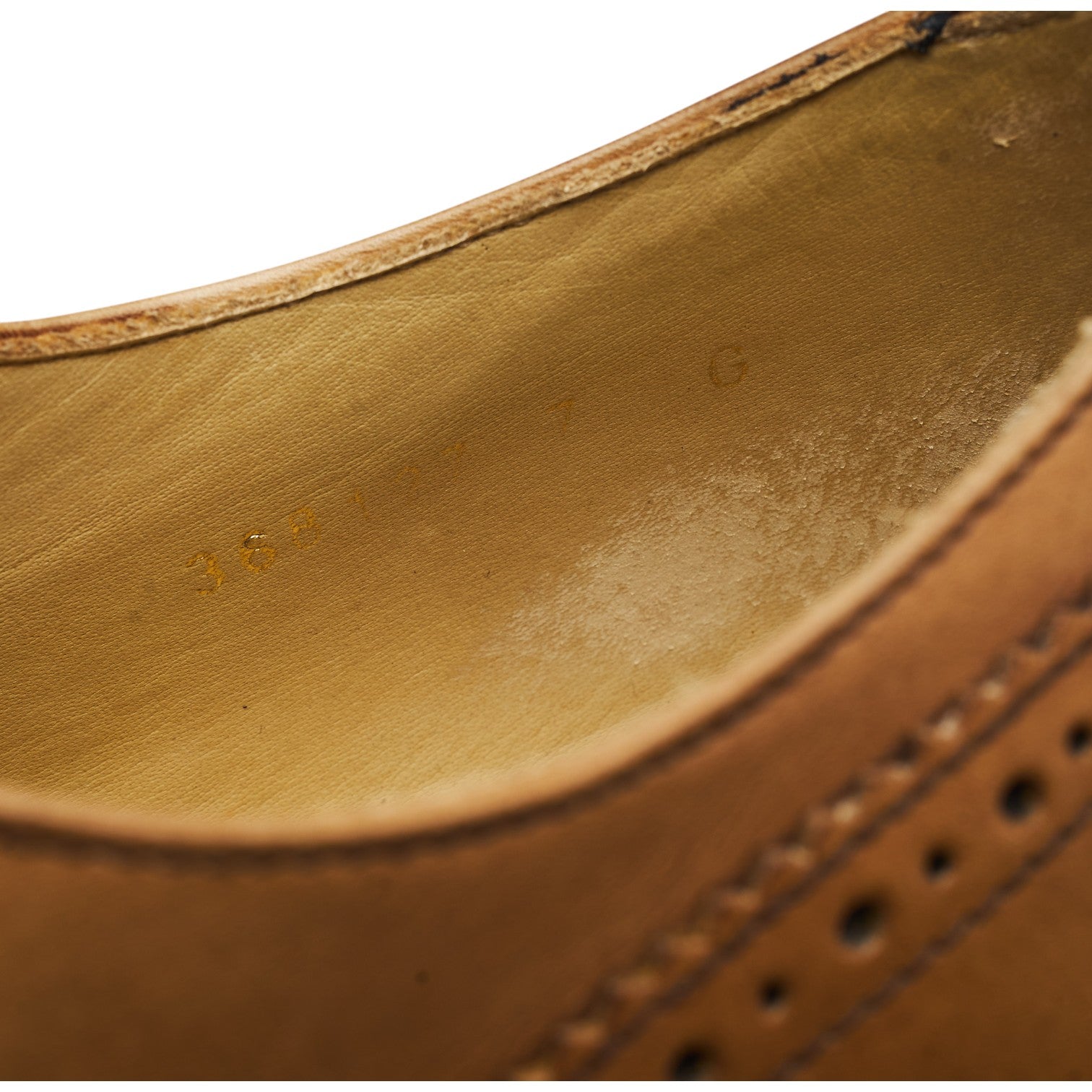 Barker Newcastle richelieu cuir conker UK 7