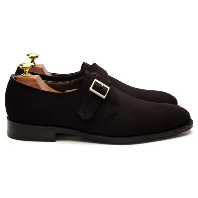 Church's Goddard Monk daim marron foncé pointure UK 7