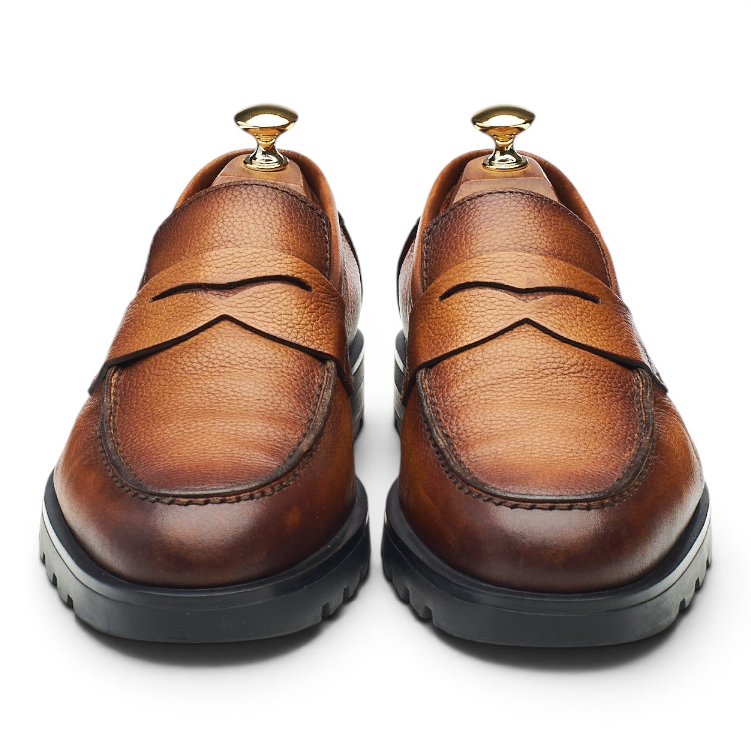 Santoni Rock mocassins cuir marron 6 UK