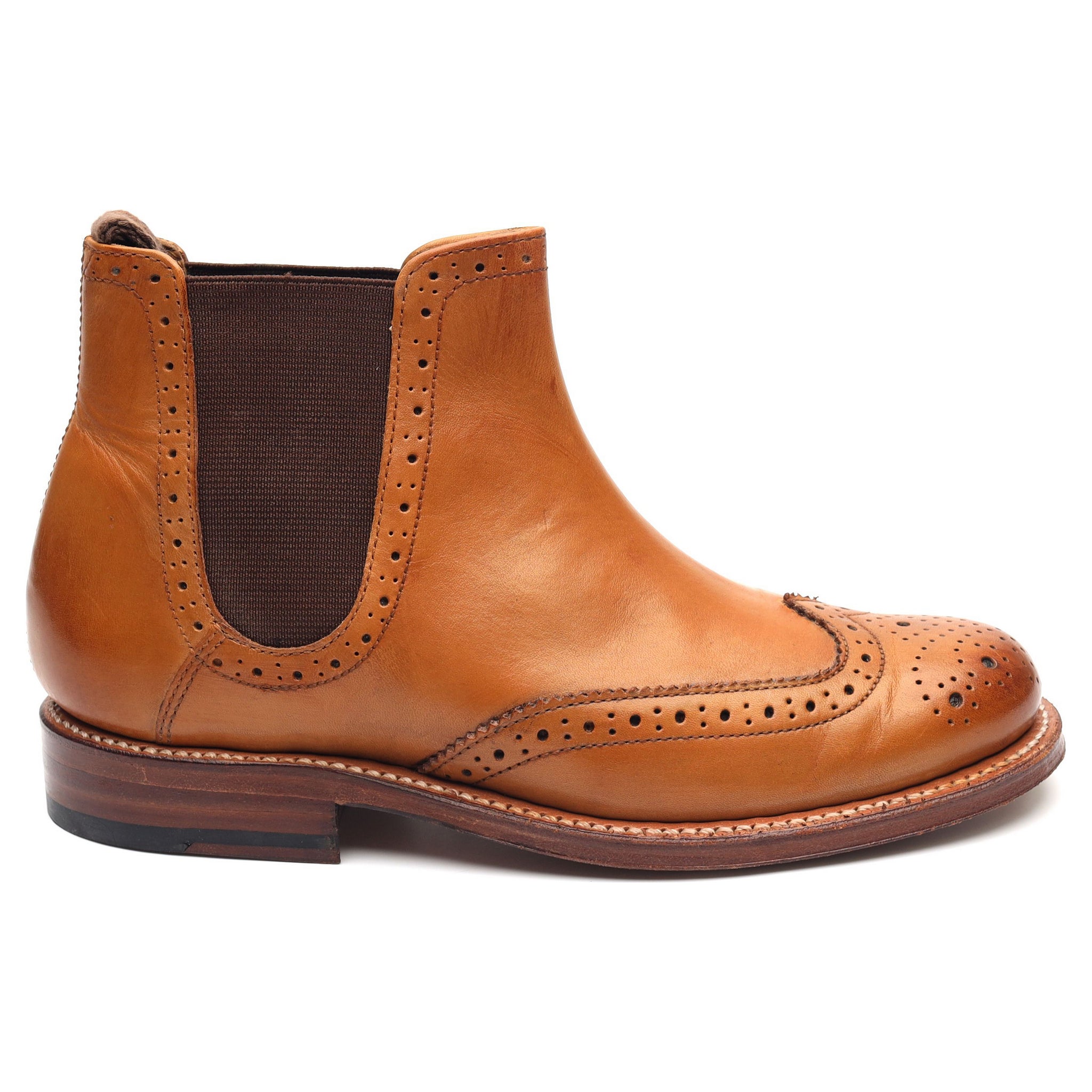 Grenson Jessie boots chelsea cuir marron pointure 36