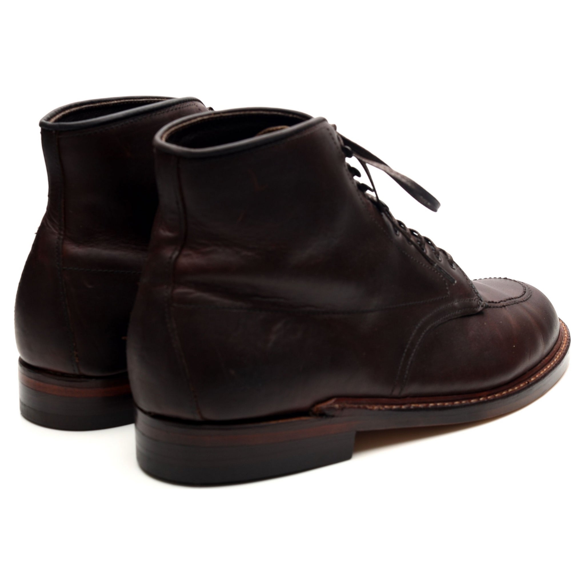 Alden Indy M5905H boots cuir marron foncé UK 8