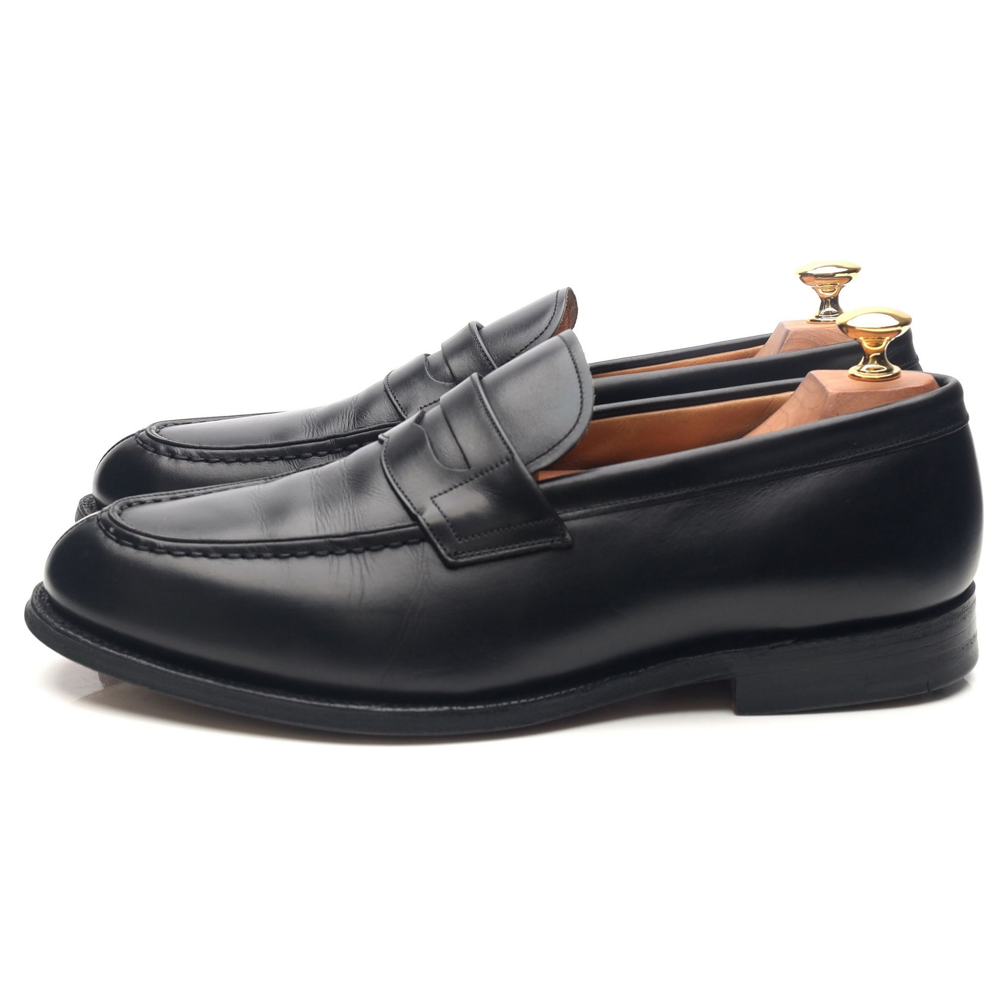 Church's Darwin mocassin cuir noir pointure UK 9,5 largeur H