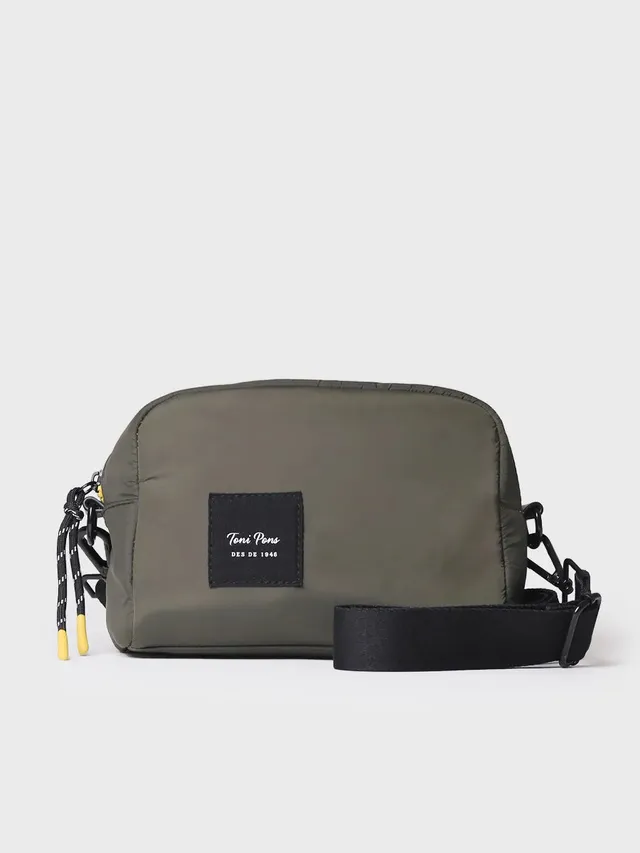 Toni Pons Granger sac bandouliere matelasse kaki